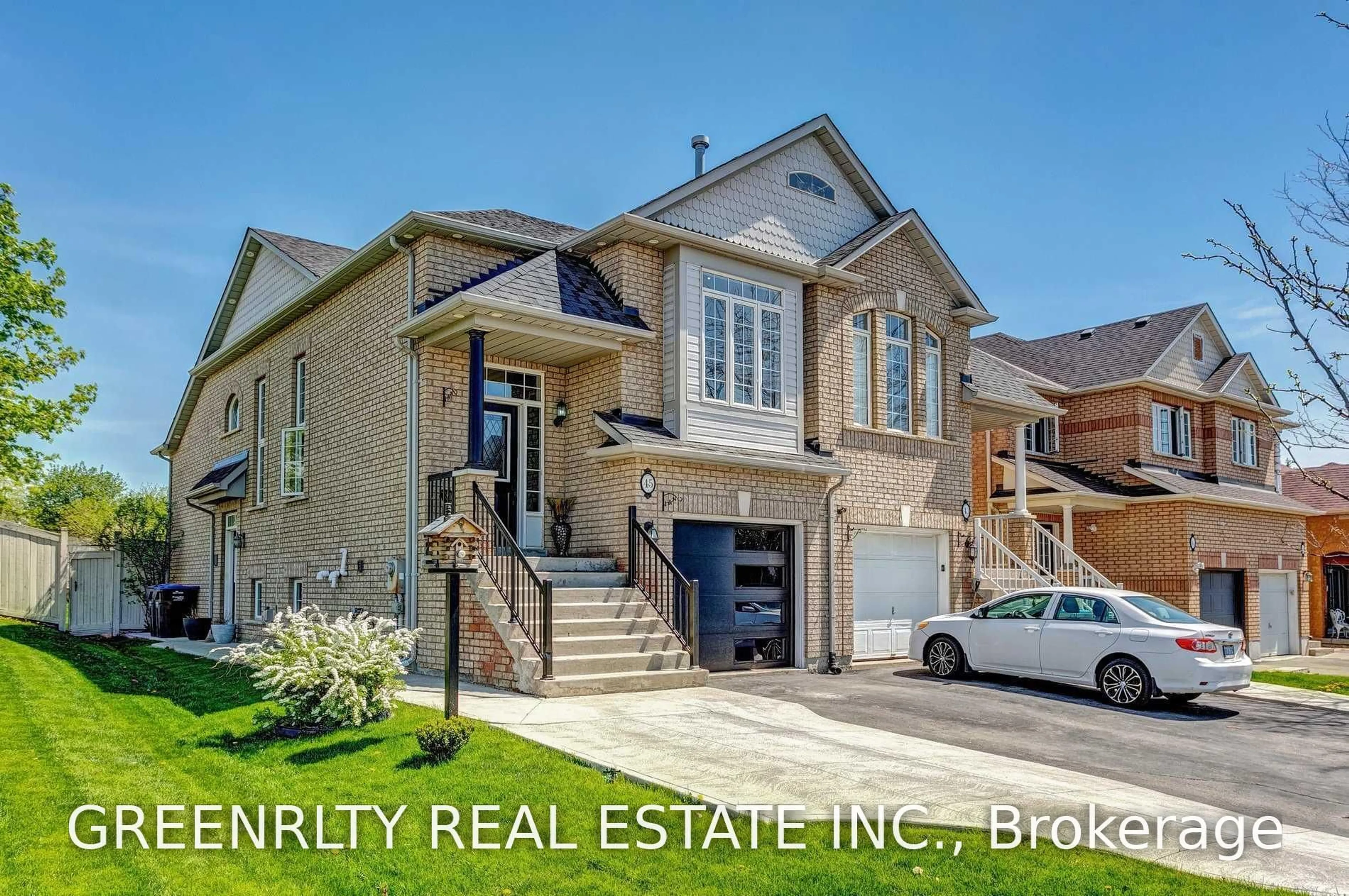 Home with brick exterior material, street for 45 Sheepberry Terr, Brampton Ontario L7A 2B6