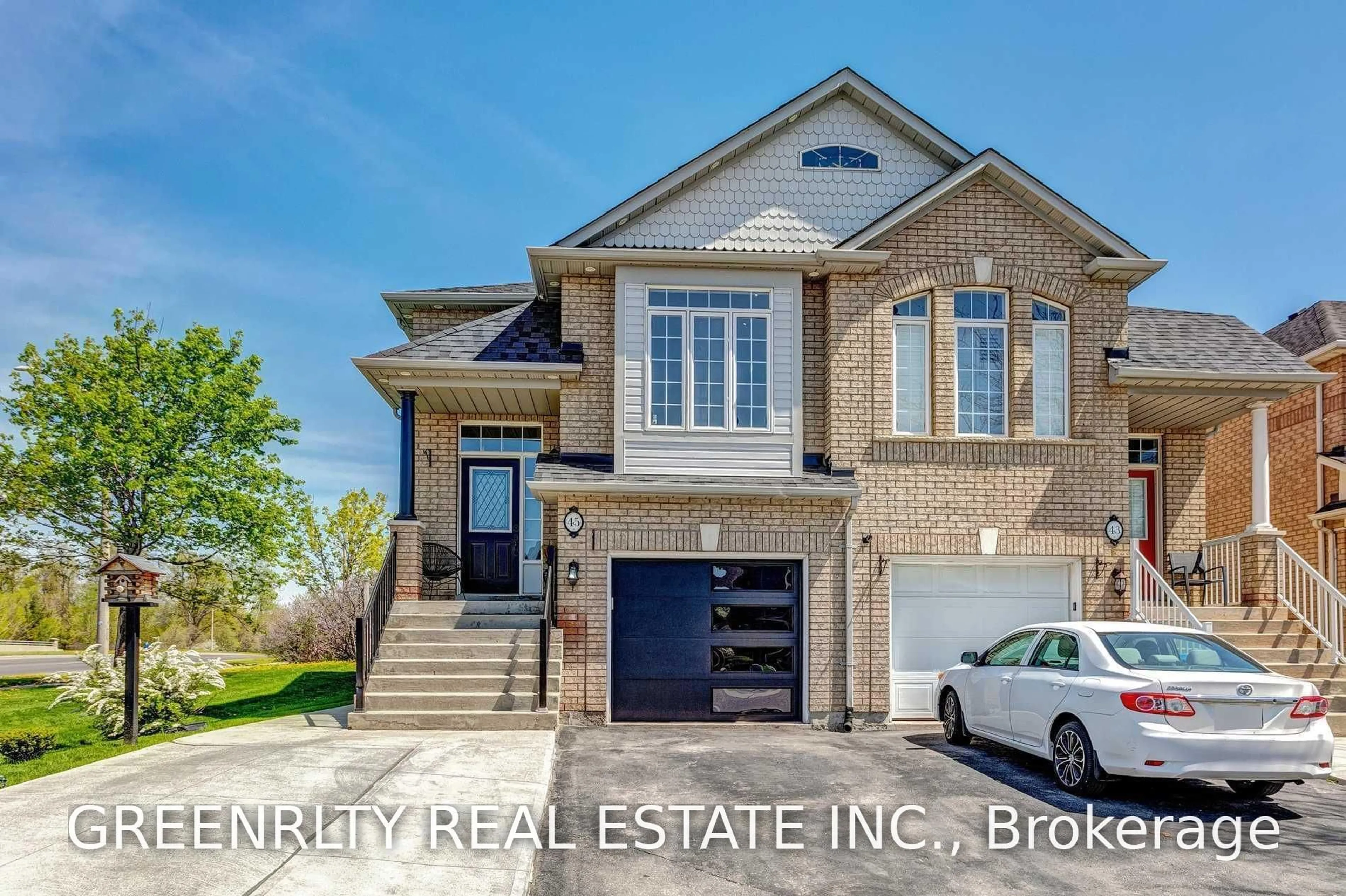 Home with brick exterior material, street for 45 Sheepberry Terr, Brampton Ontario L7A 2B6