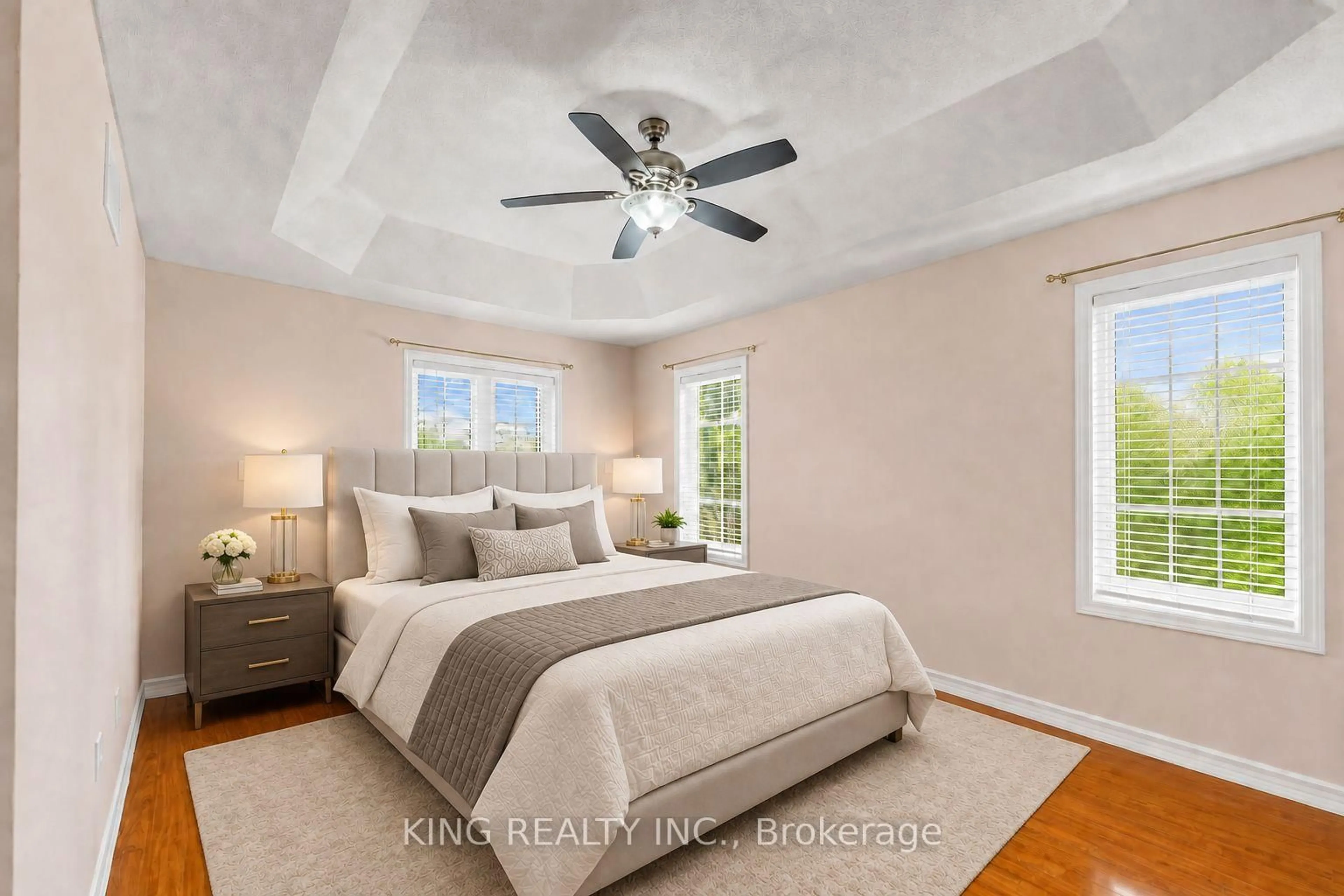 Bedroom with bed, unknown for 100 PANTOMINE Blvd, Brampton Ontario L6Y 5N4