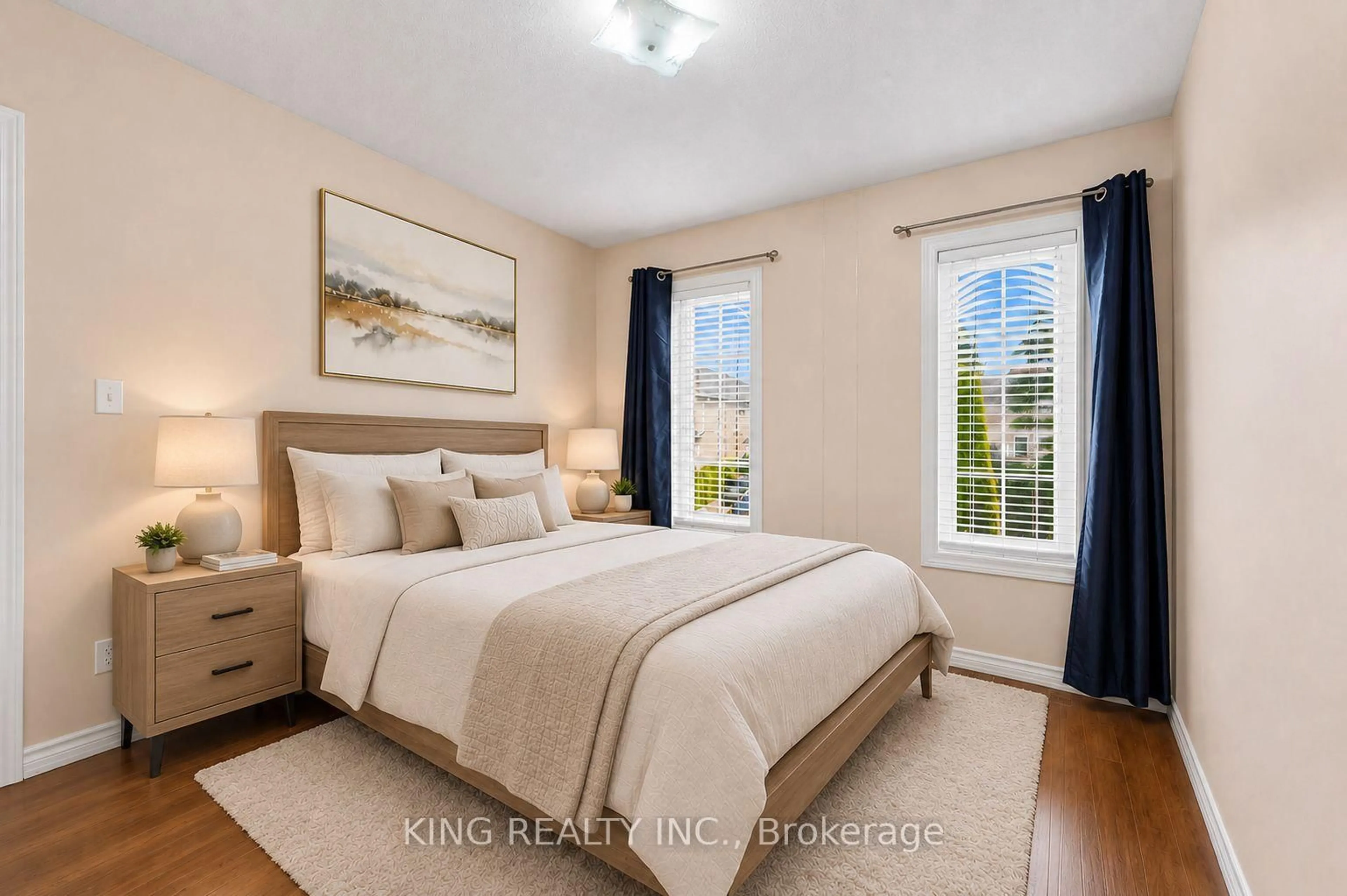 Bedroom with bed, unknown for 100 PANTOMINE Blvd, Brampton Ontario L6Y 5N4