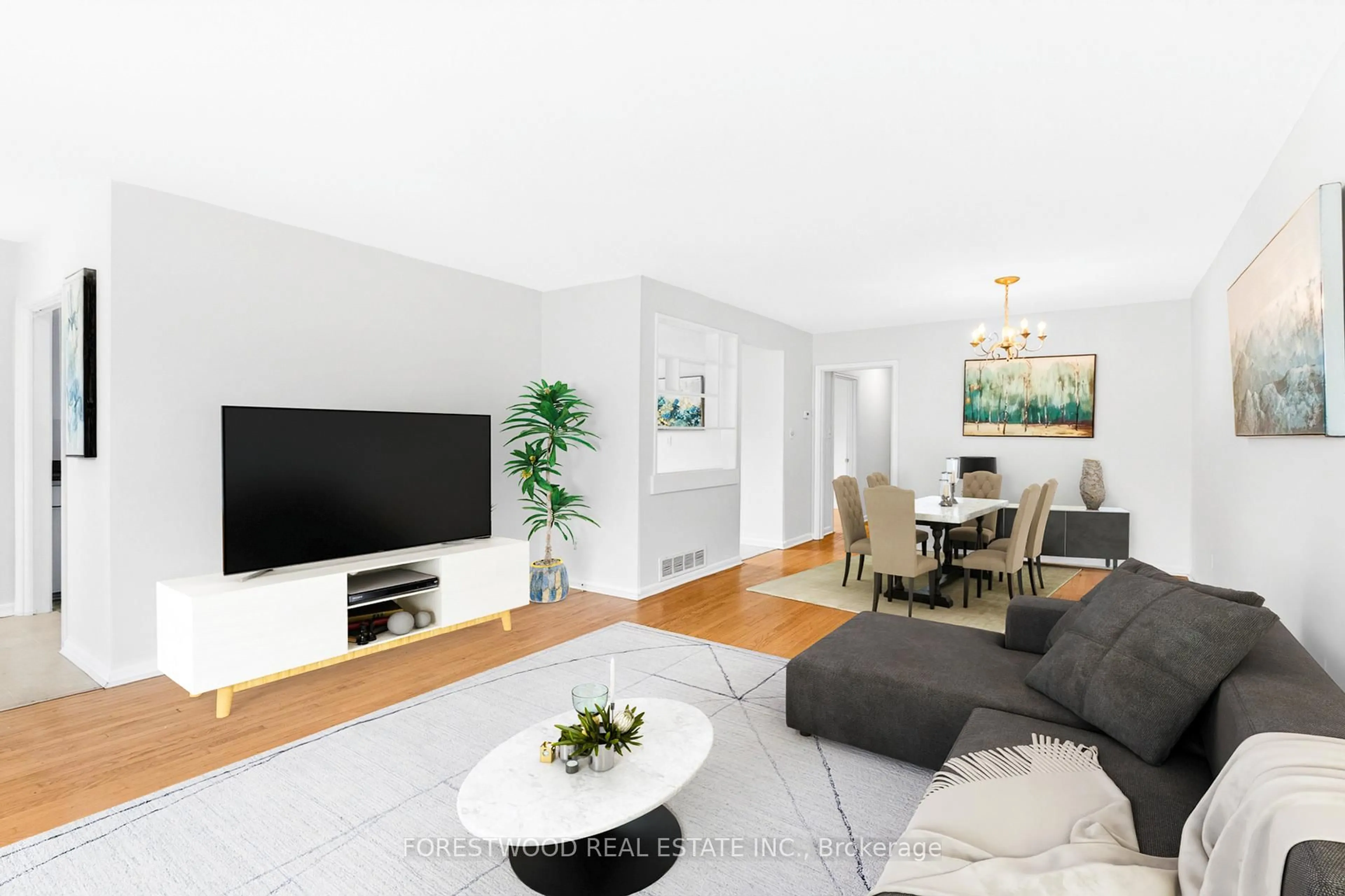 Living room with furniture, unknown for 22 Lormar Dr, Toronto Ontario M9B 4V7