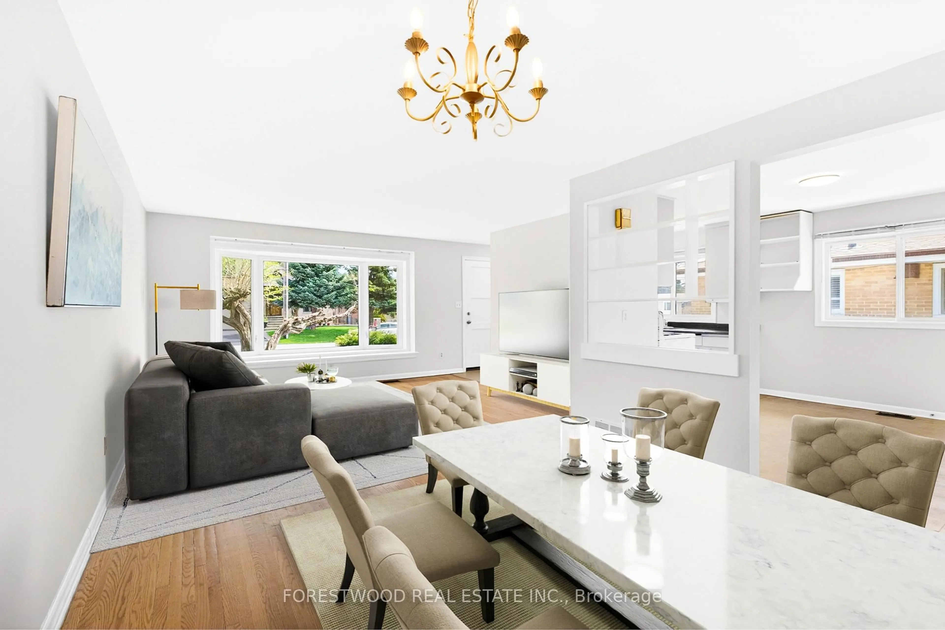 Open concept kitchen, unknown for 22 Lormar Dr, Toronto Ontario M9B 4V7