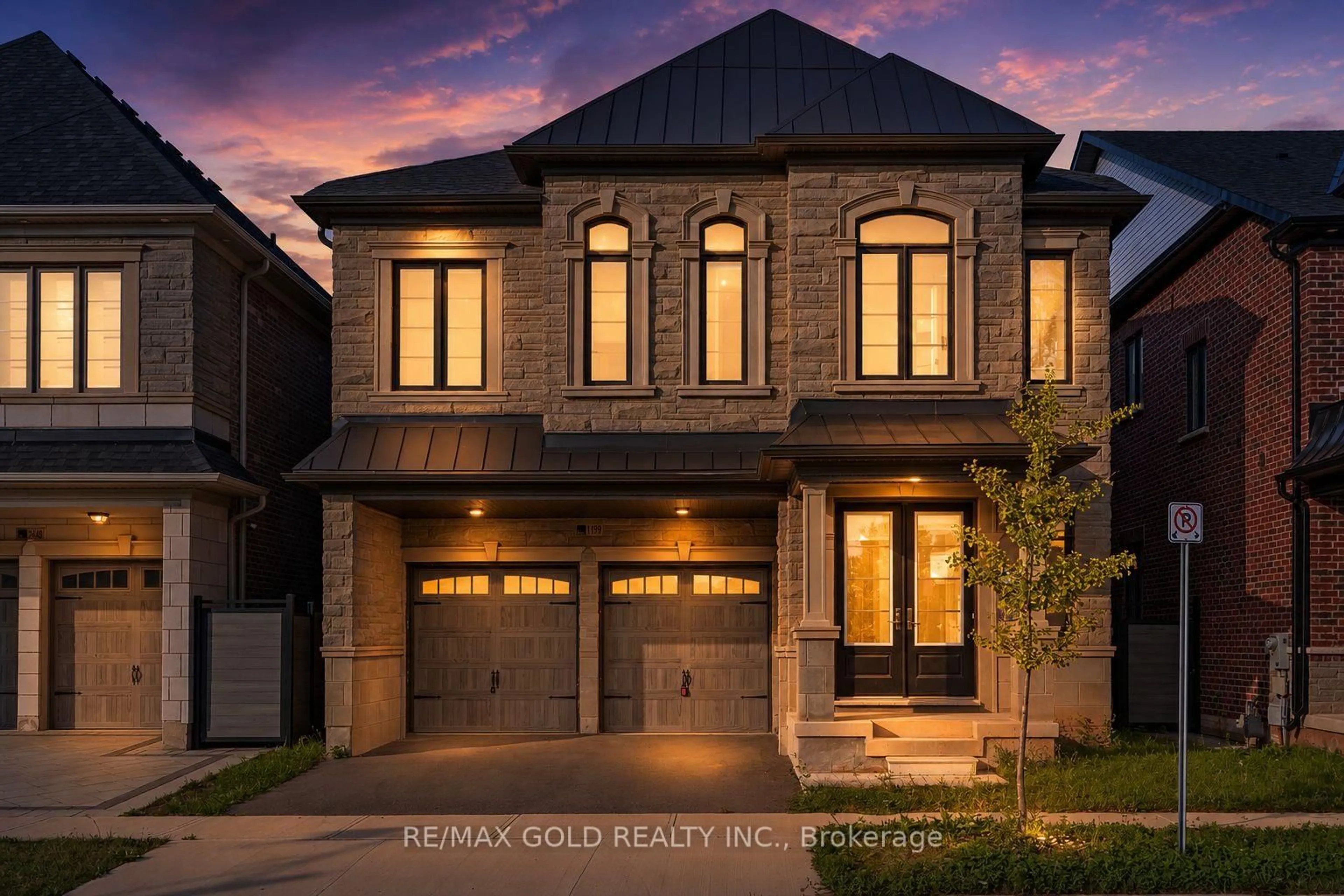 Home with brick exterior material, street for 1199 QUEENS PLATE Rd, Oakville Ontario L6M 5M4