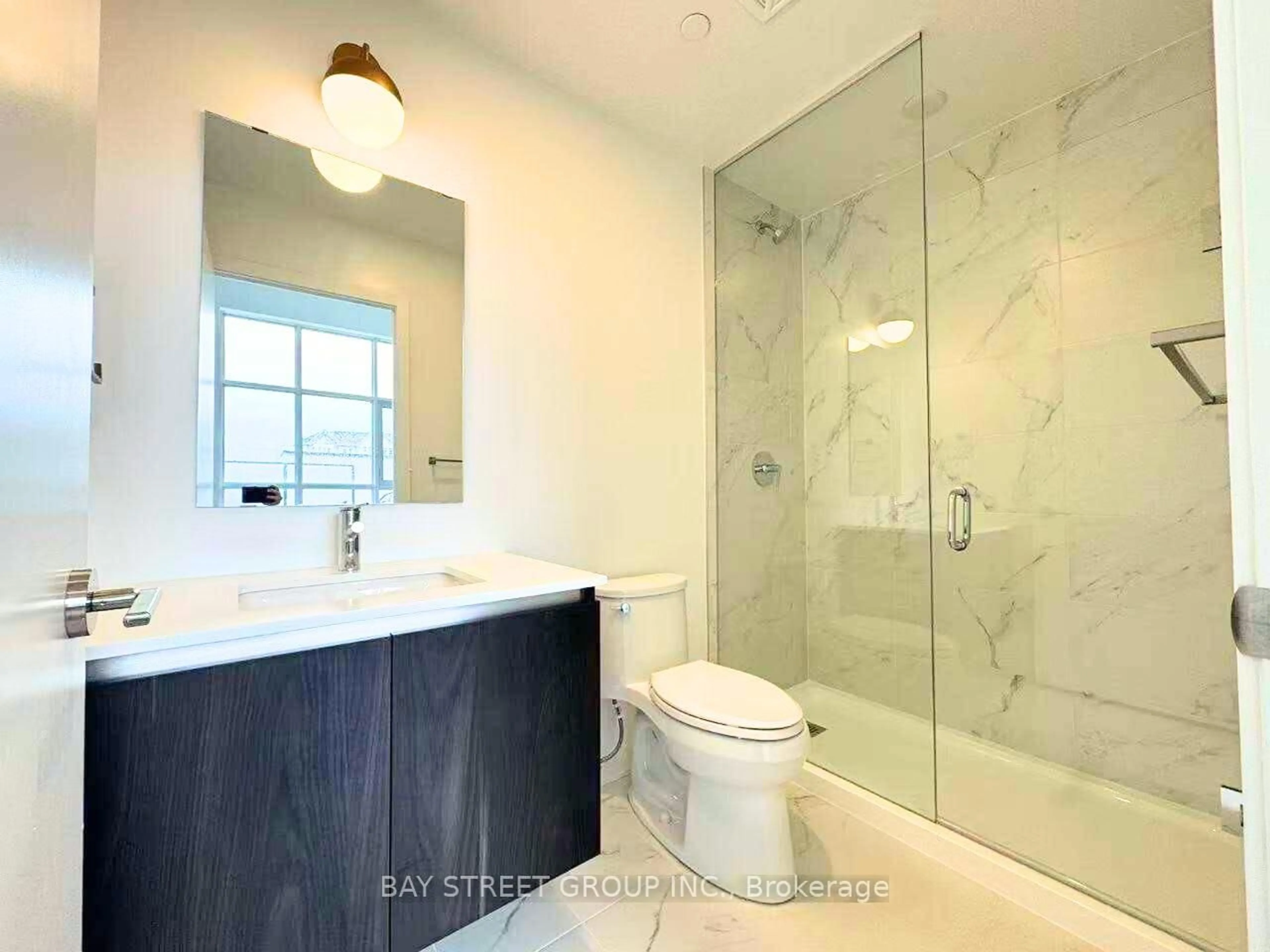 Contemporary bathroom, ceramic/tile floor for 395 Dundas St #130, Oakville Ontario L6M 5R8