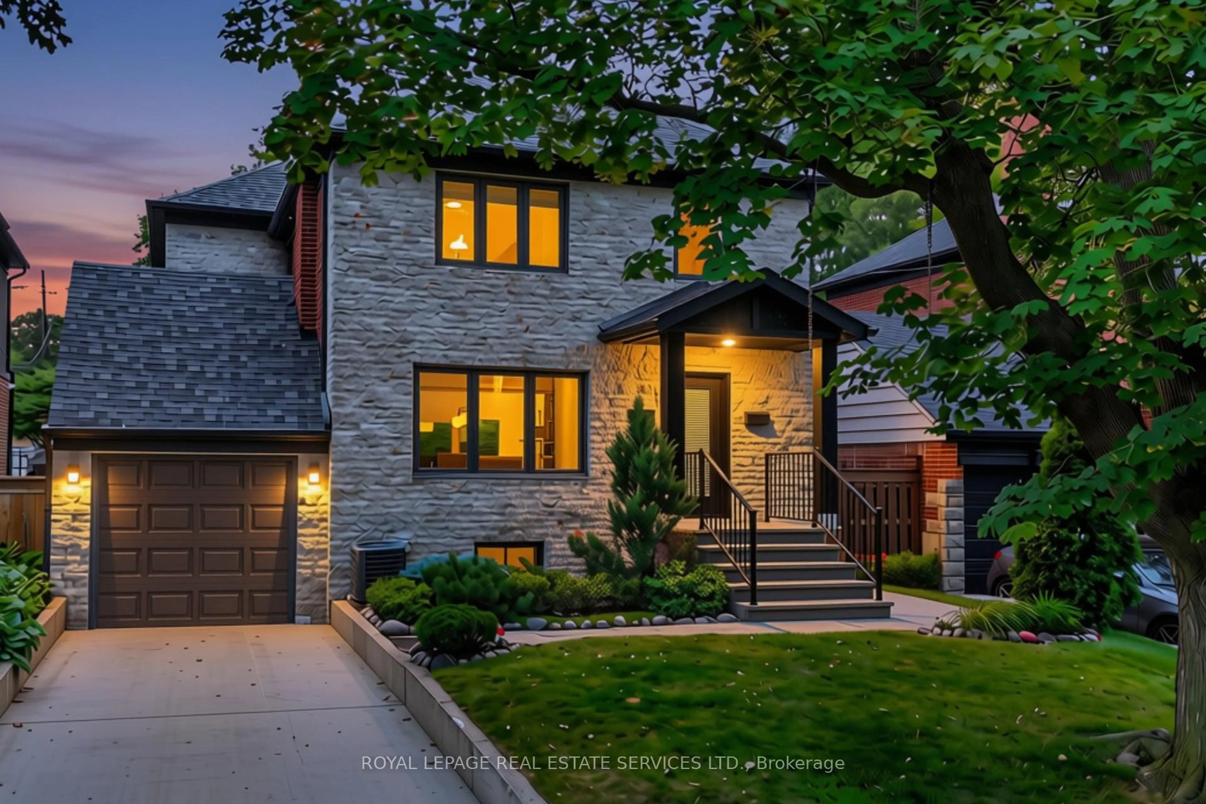 Home with brick exterior material, street for 52 Glenaden Ave, Toronto Ontario M8Y 2L3