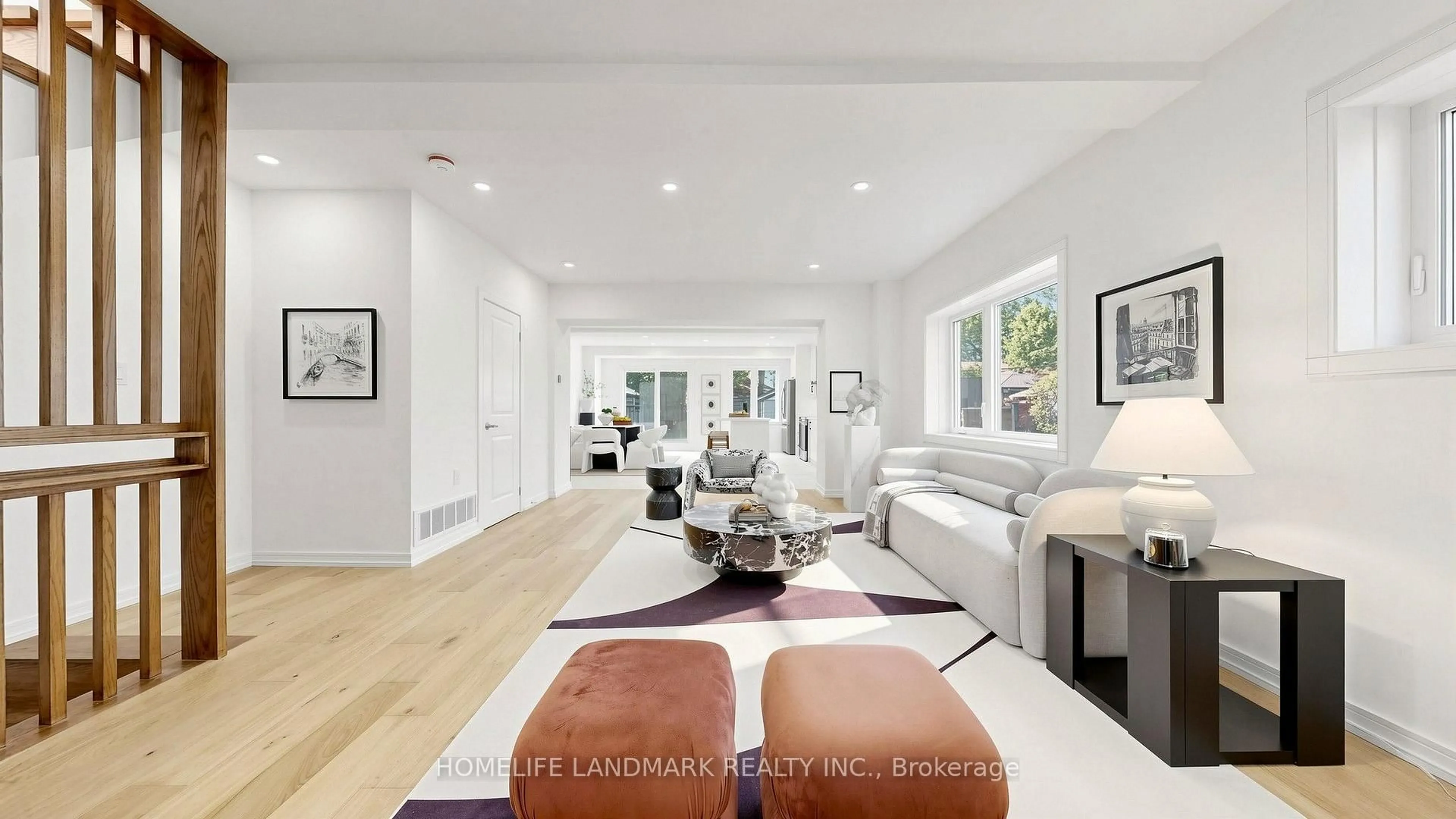 Living room with furniture, unknown for 88 Waniska Ave, Toronto Ontario M8Y 1R3
