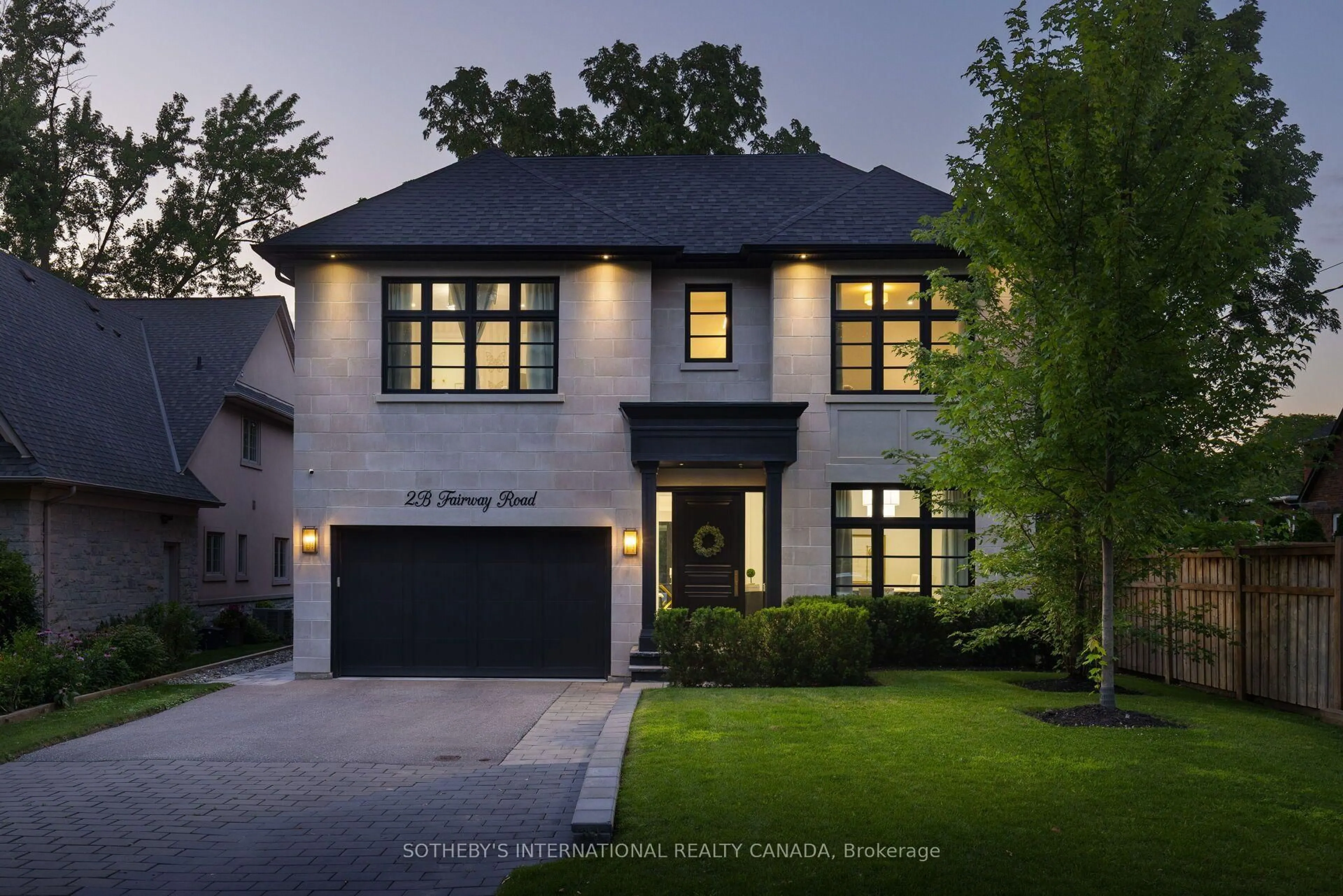 Home with brick exterior material, street for 2B Fairway Rd, Toronto Ontario M9A 5E9