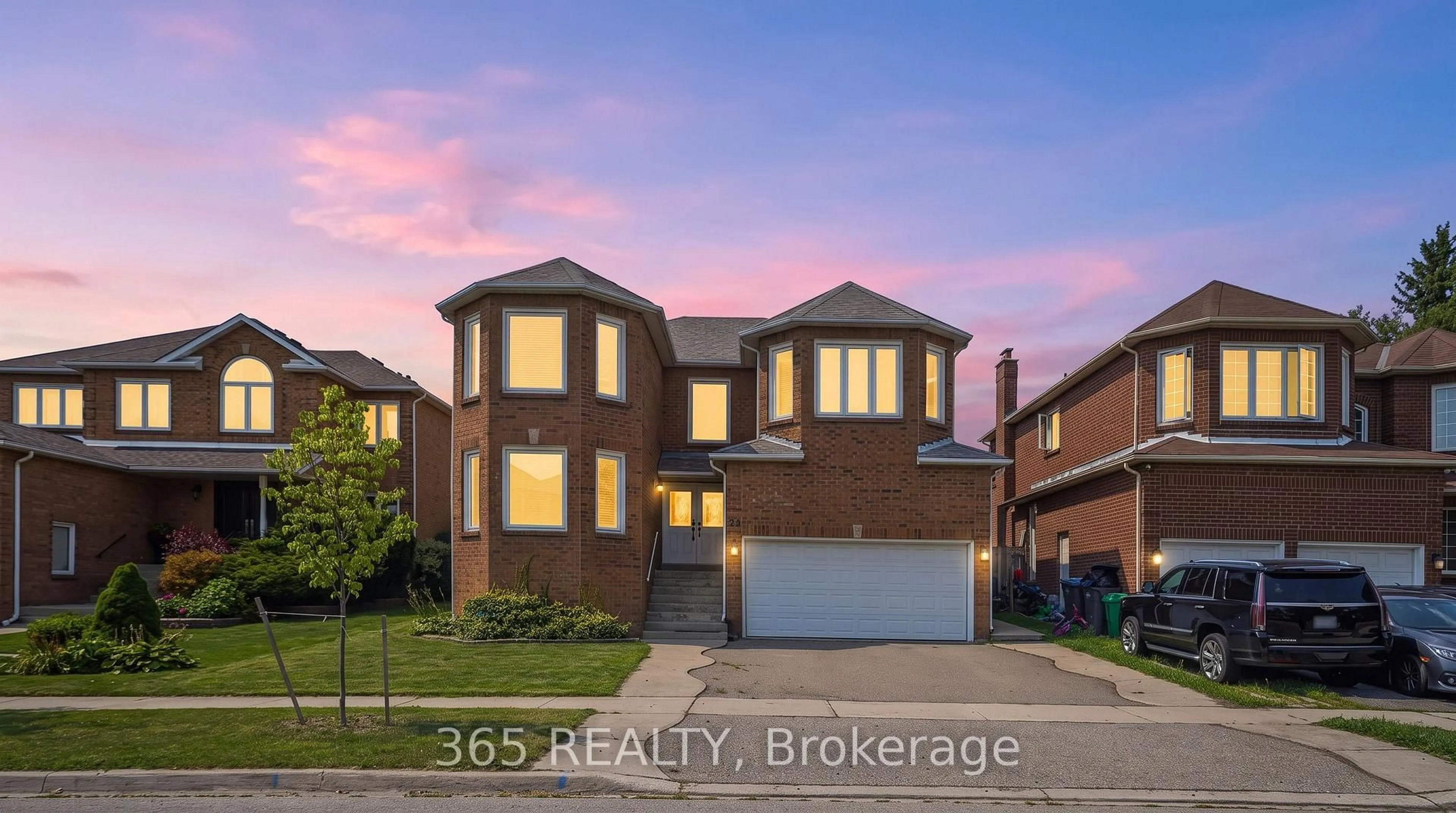 Home with brick exterior material, street for 52 Leeward Dr, Brampton Ontario L6S 5V8