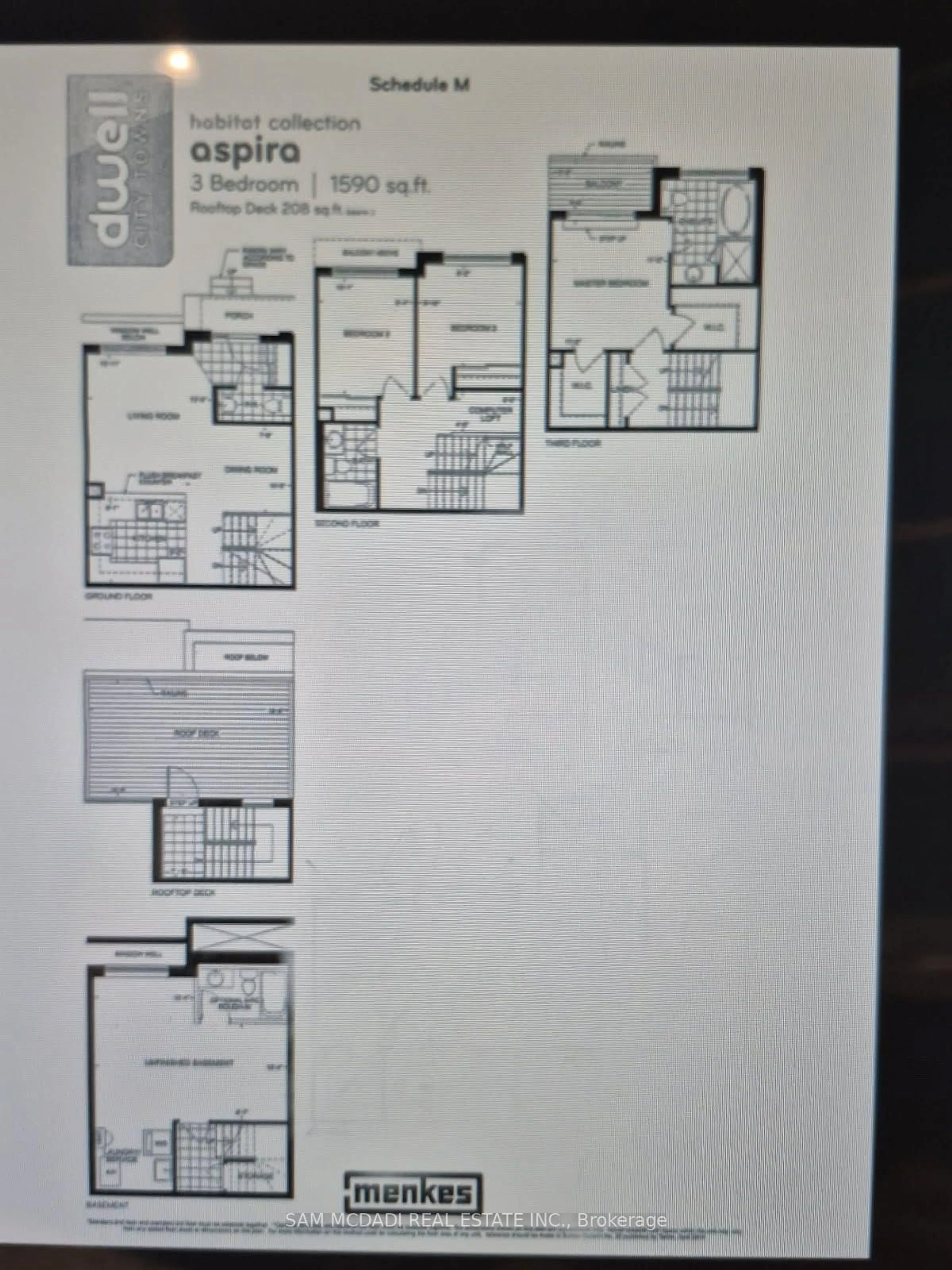 Floor plan for 26 Applewood Lane #46, Toronto Ontario M9C 0C1