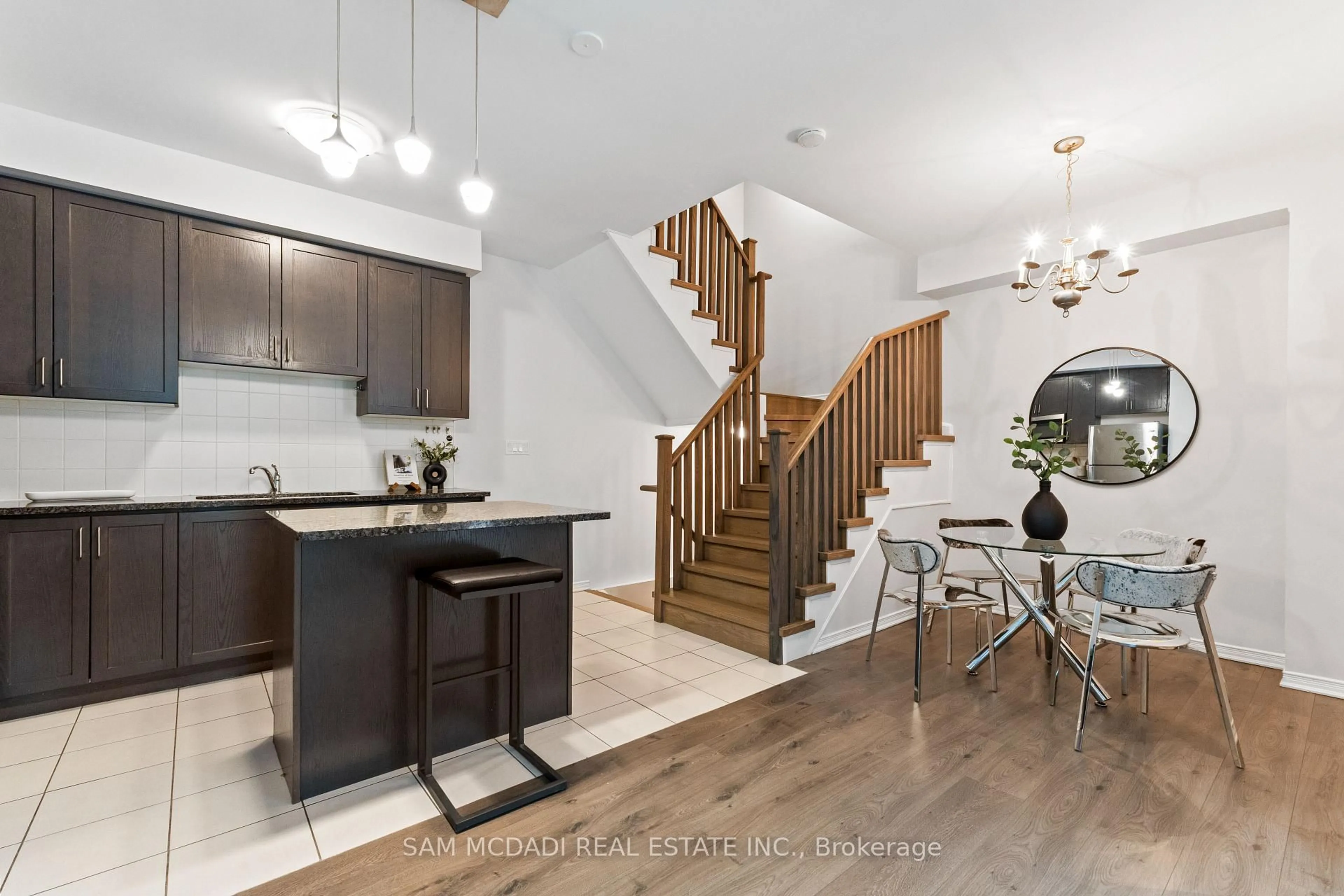 Open concept kitchen, unknown for 26 Applewood Lane #46, Toronto Ontario M9C 0C1