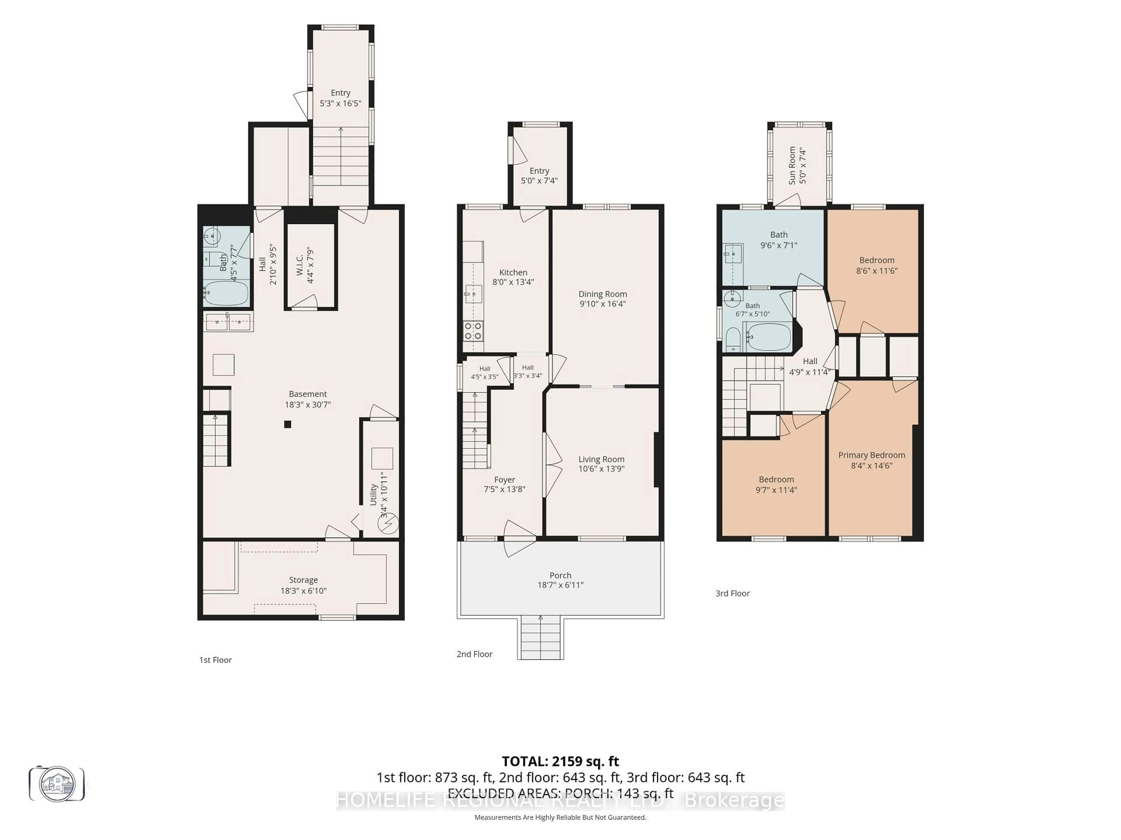Floor plan for 355 Delaware Ave, Toronto Ontario M6H 2T7
