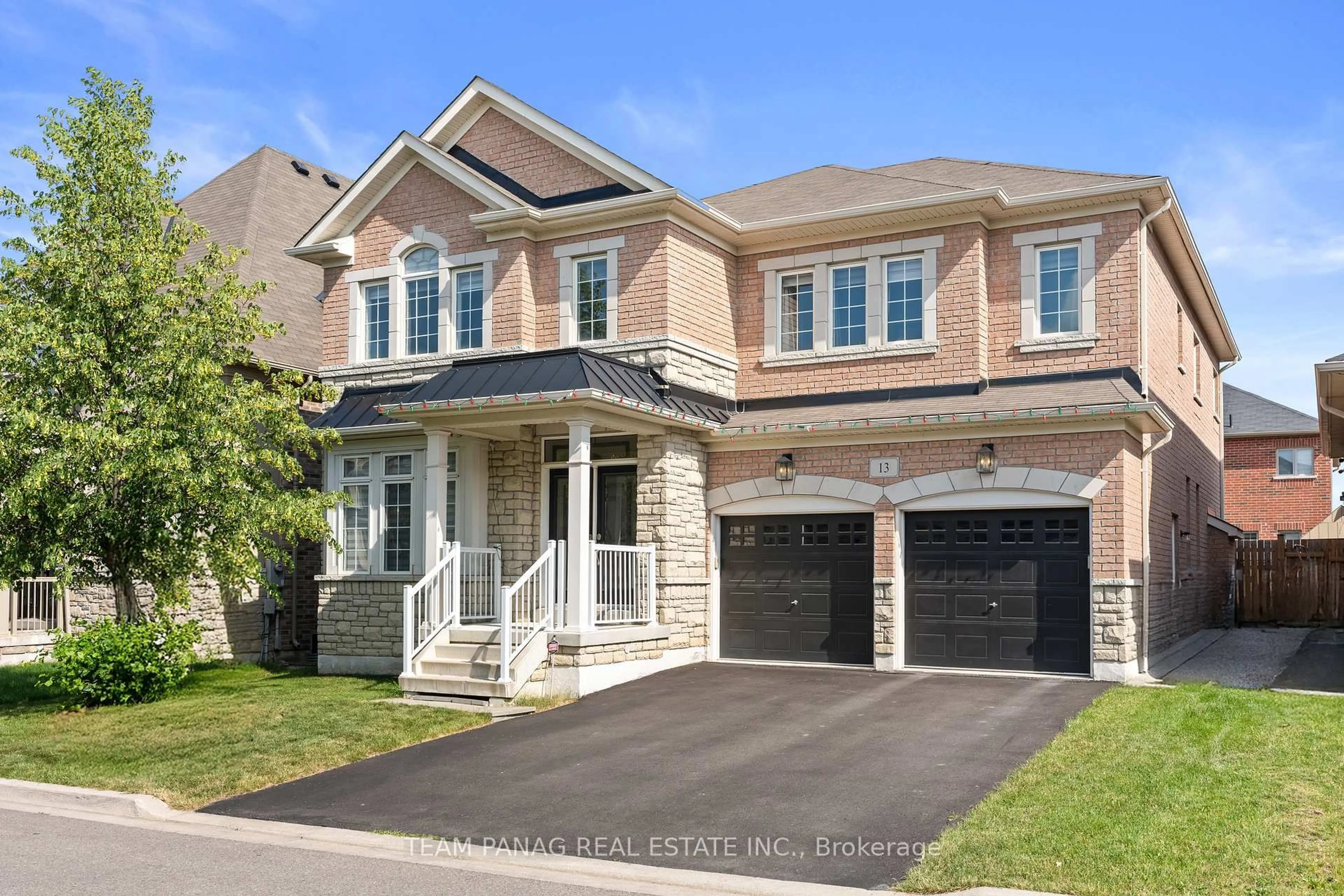 Home with brick exterior material, street for 13 Venue Rd, Brampton Ontario L6P 4E5