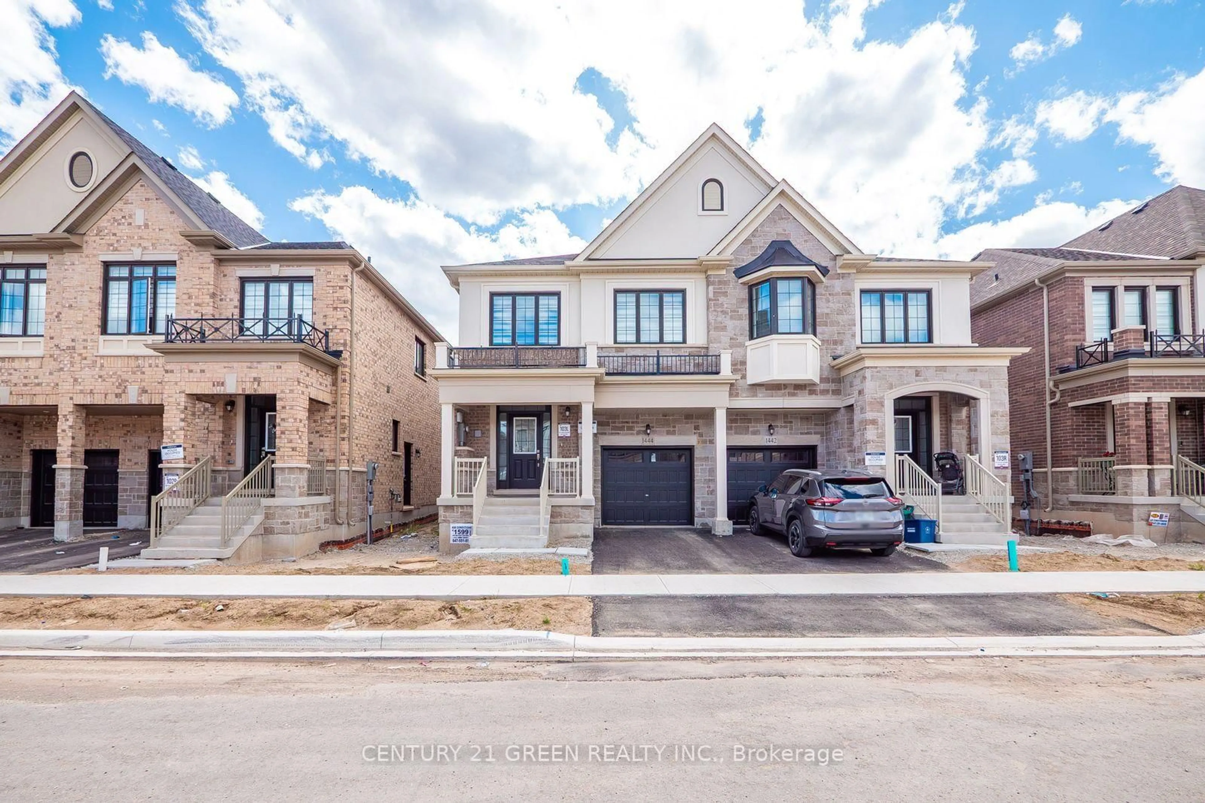 Home with brick exterior material, street for 1444 Savoline Blvd, Milton Ontario L9E 2E9