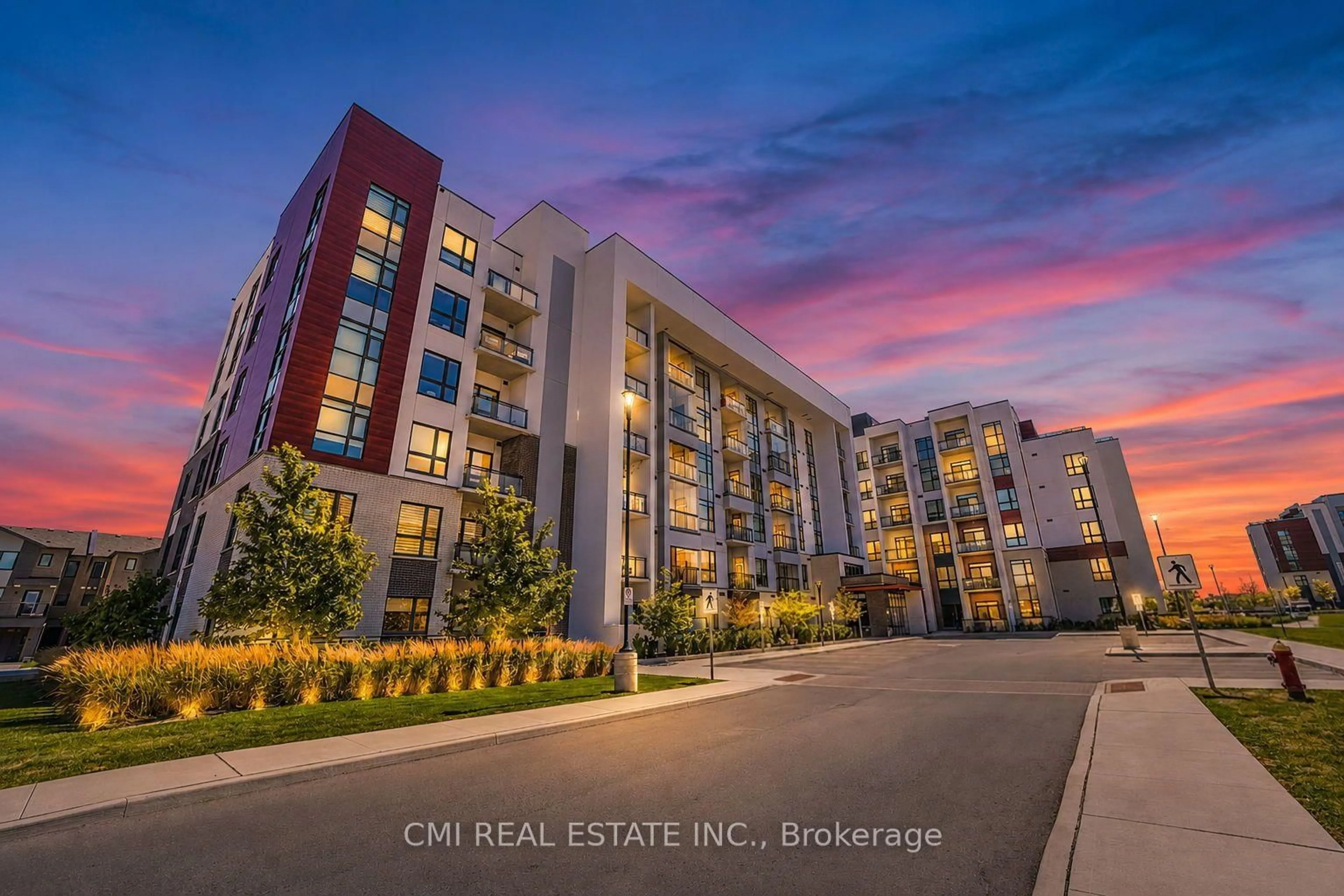 A pic from outside/outdoor area/front of a property/back of a property/a pic from drone, unknown for 470 Gordon Krantz Ave #312, Milton Ontario L9E 1Z3