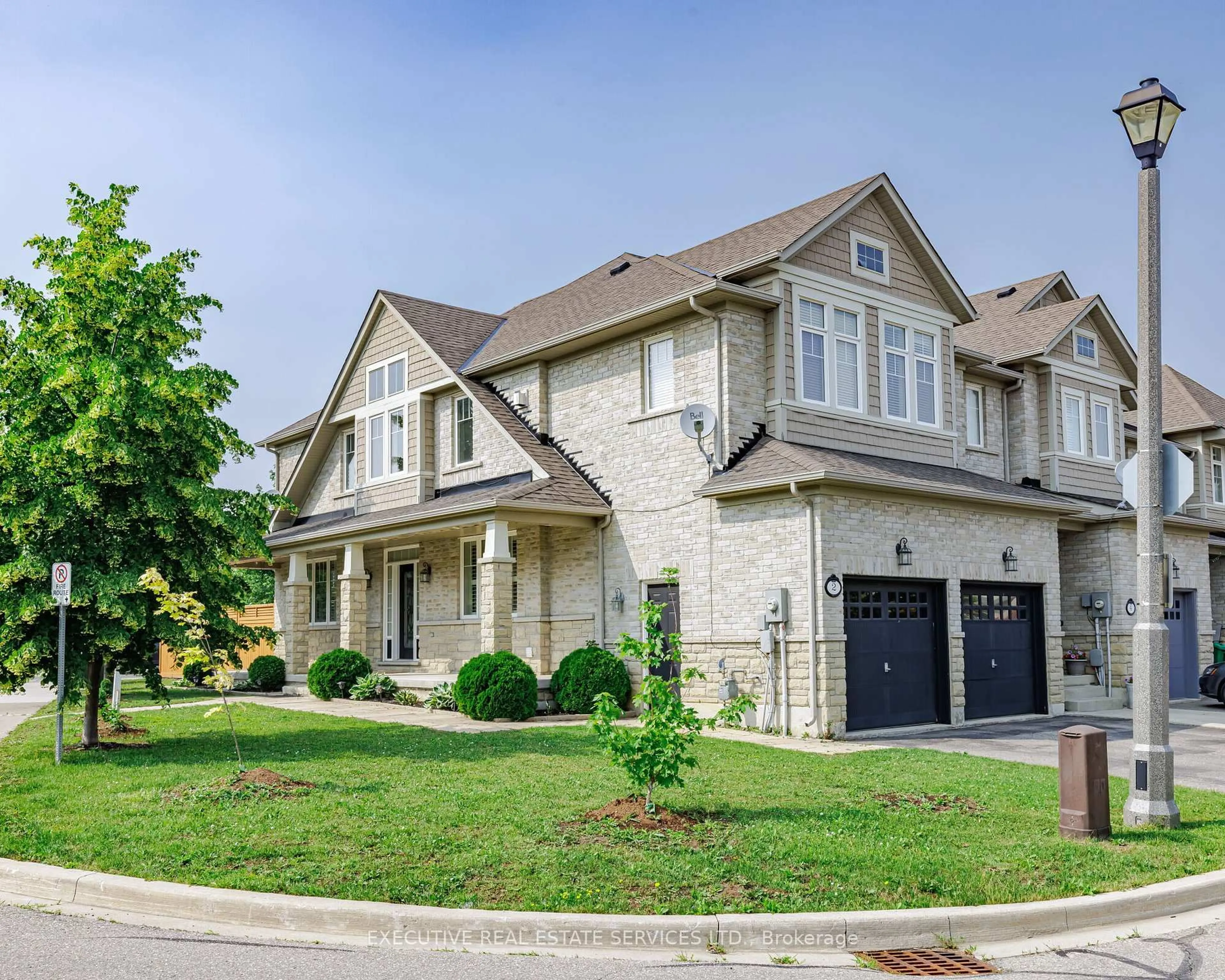 Home with brick exterior material, street for 2 Nectarlane Ave, Caledon Ontario L7C 3M8