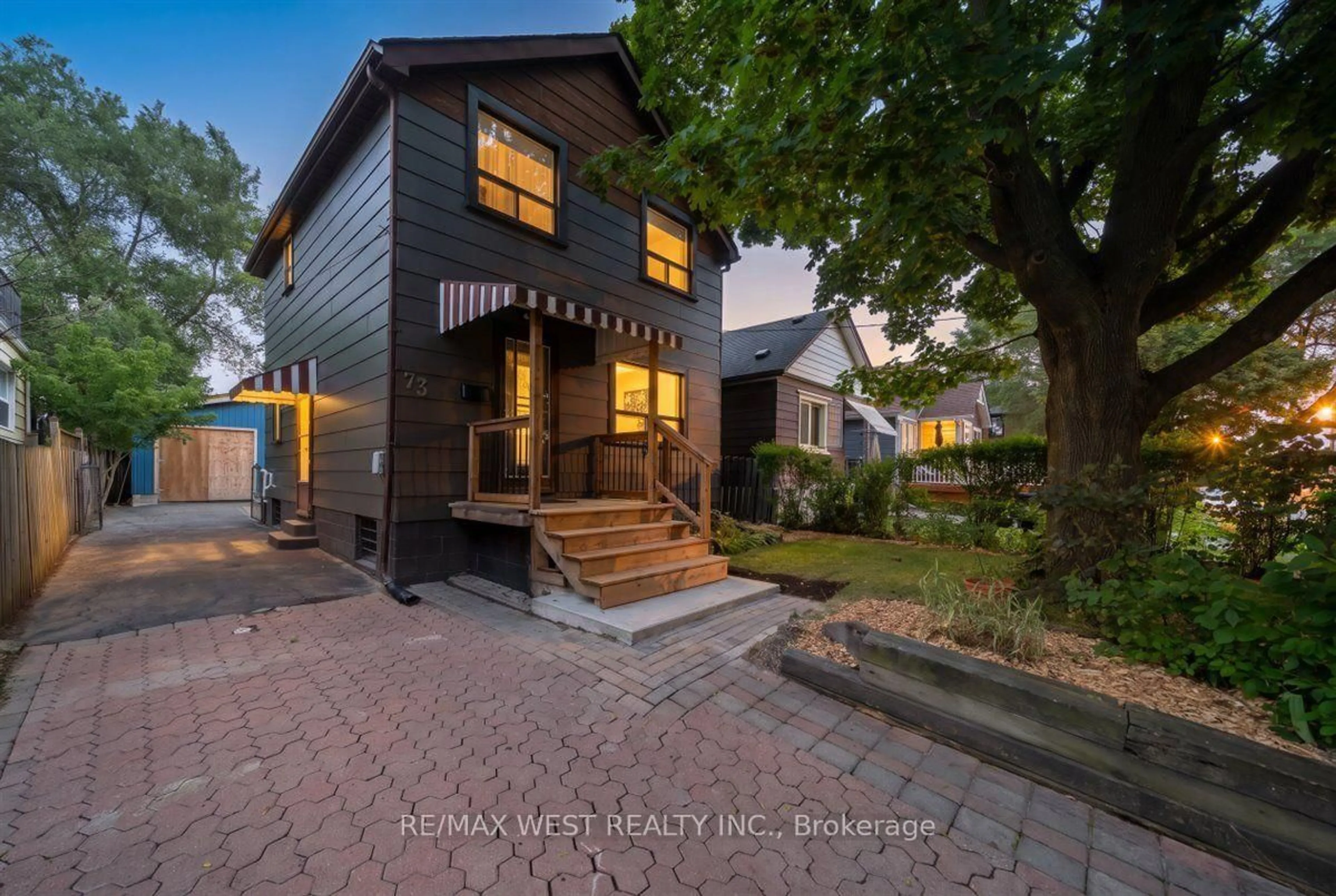 Home with brick exterior material, street for 73 Seventeenth St, Toronto Ontario M8V 3K5