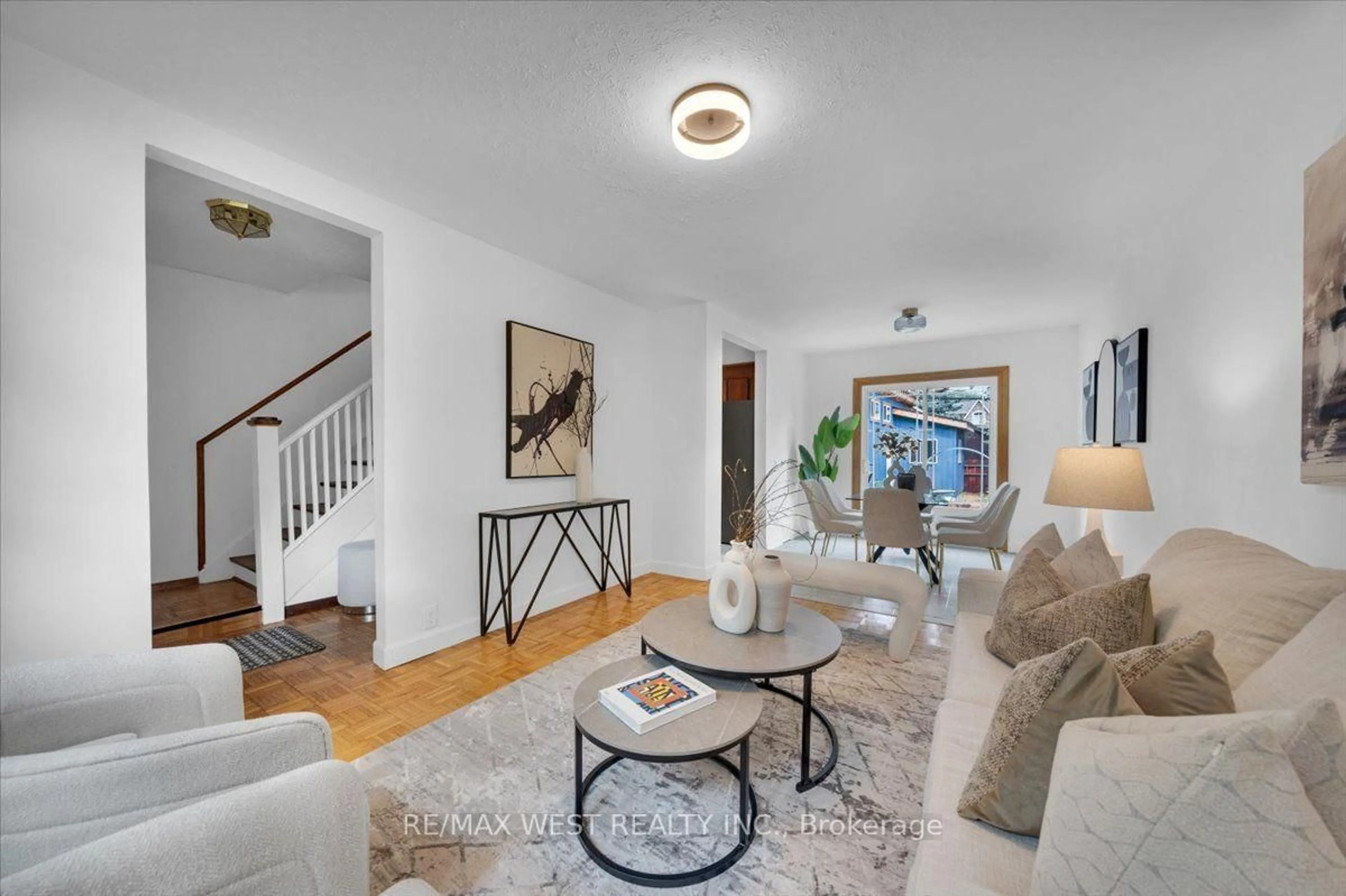 Living room with furniture, unknown for 73 Seventeenth St, Toronto Ontario M8V 3K5