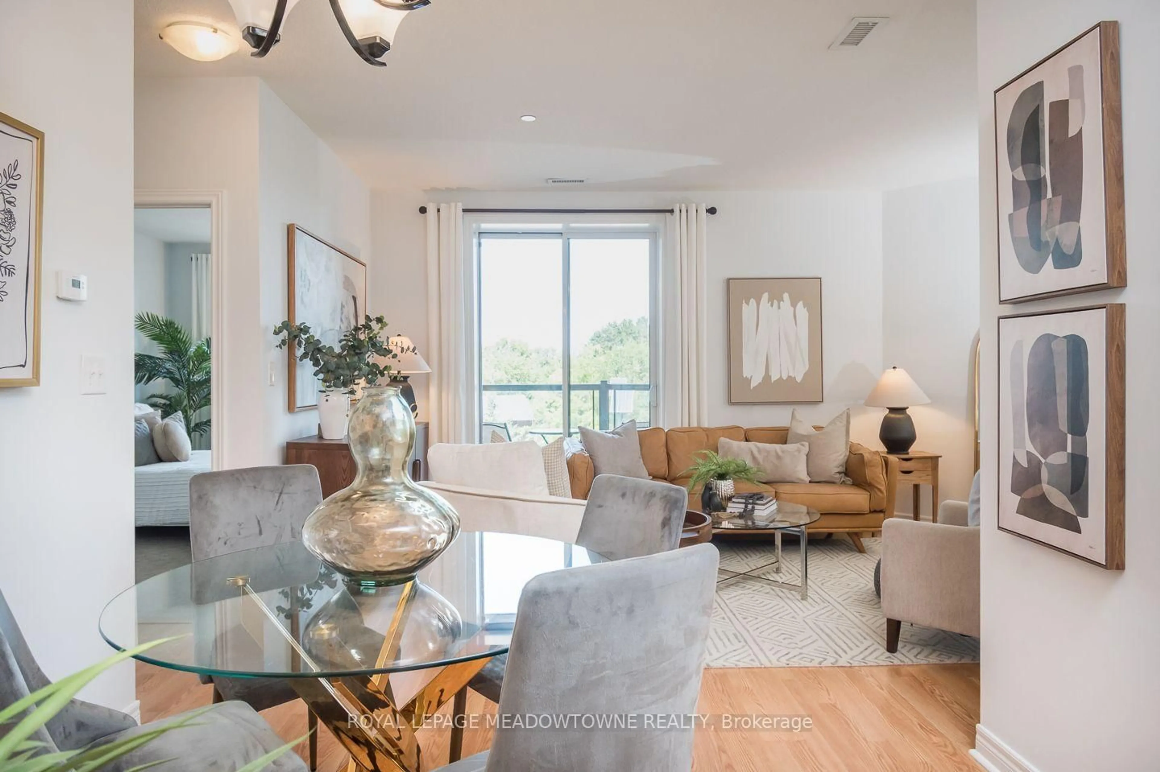 Living room with furniture, unknown for 383 Main St #302, Milton Ontario L9T 8K8