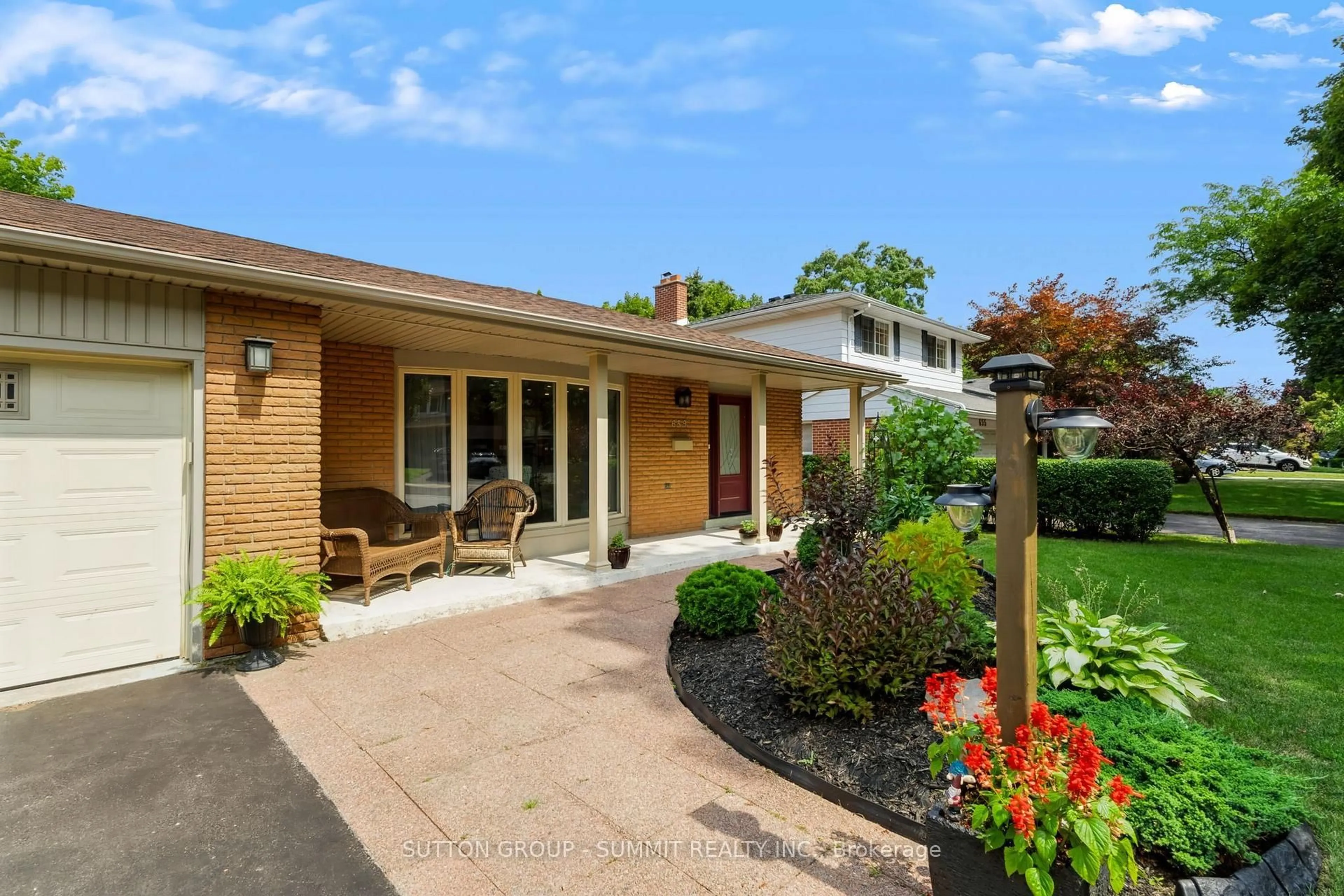 Home with brick exterior material, street for 659 Cherrywood Dr, Burlington Ontario L7T 3W9