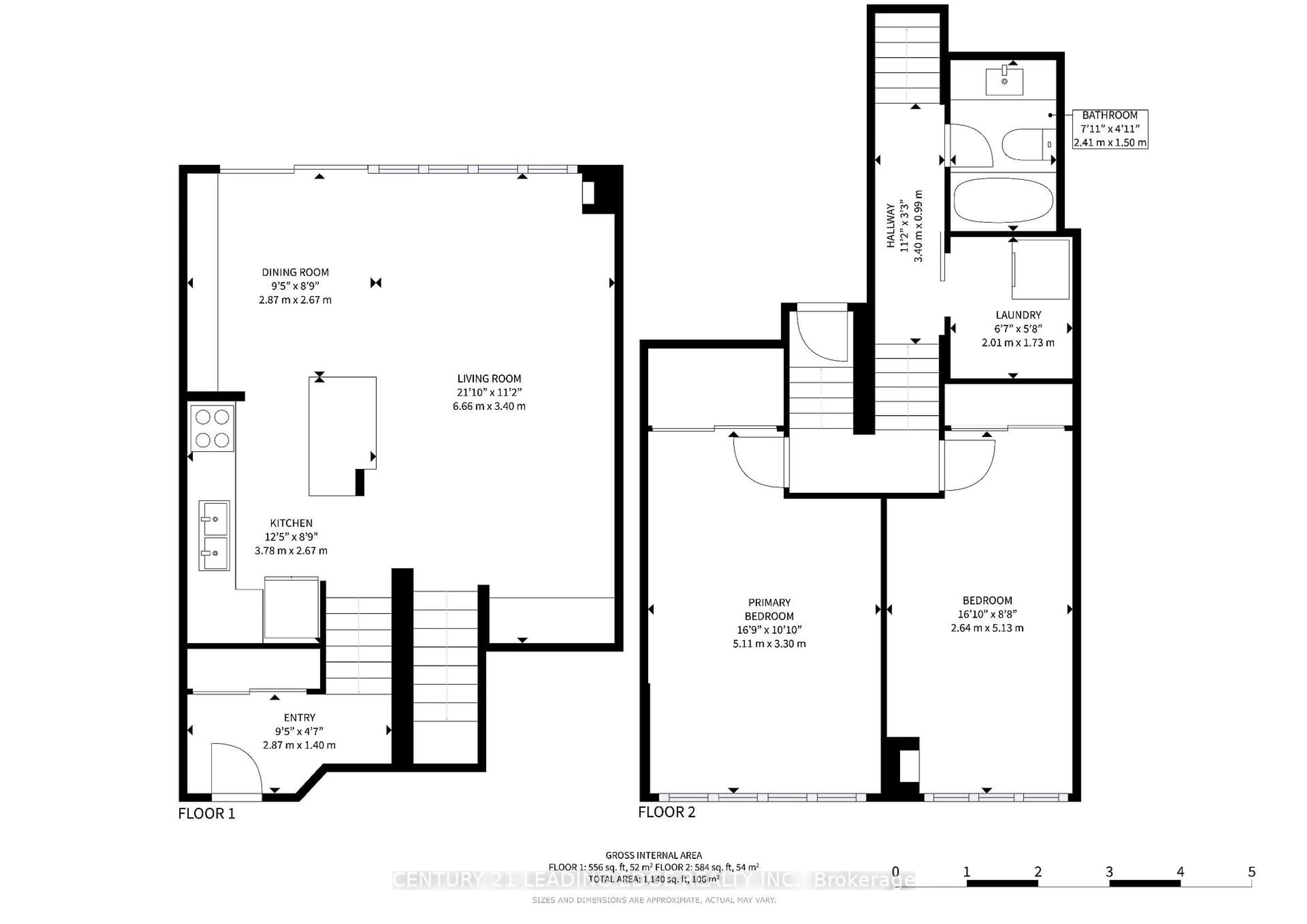 Floor plan for 11 Wincott Dr #914, Toronto Ontario M9R 2R9