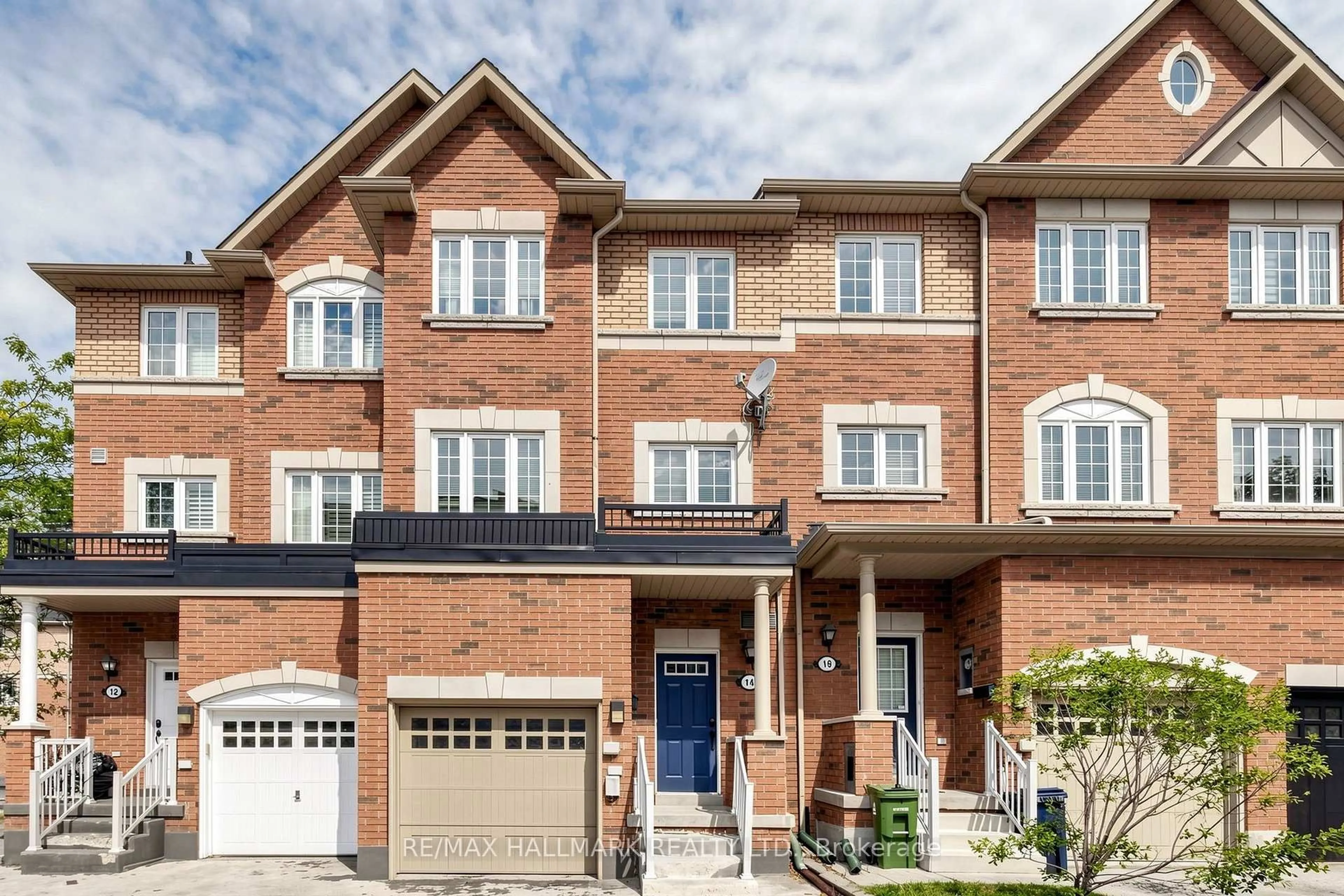 Home with brick exterior material, street for 14 Elphick Lane, Toronto Ontario M9N 4A2