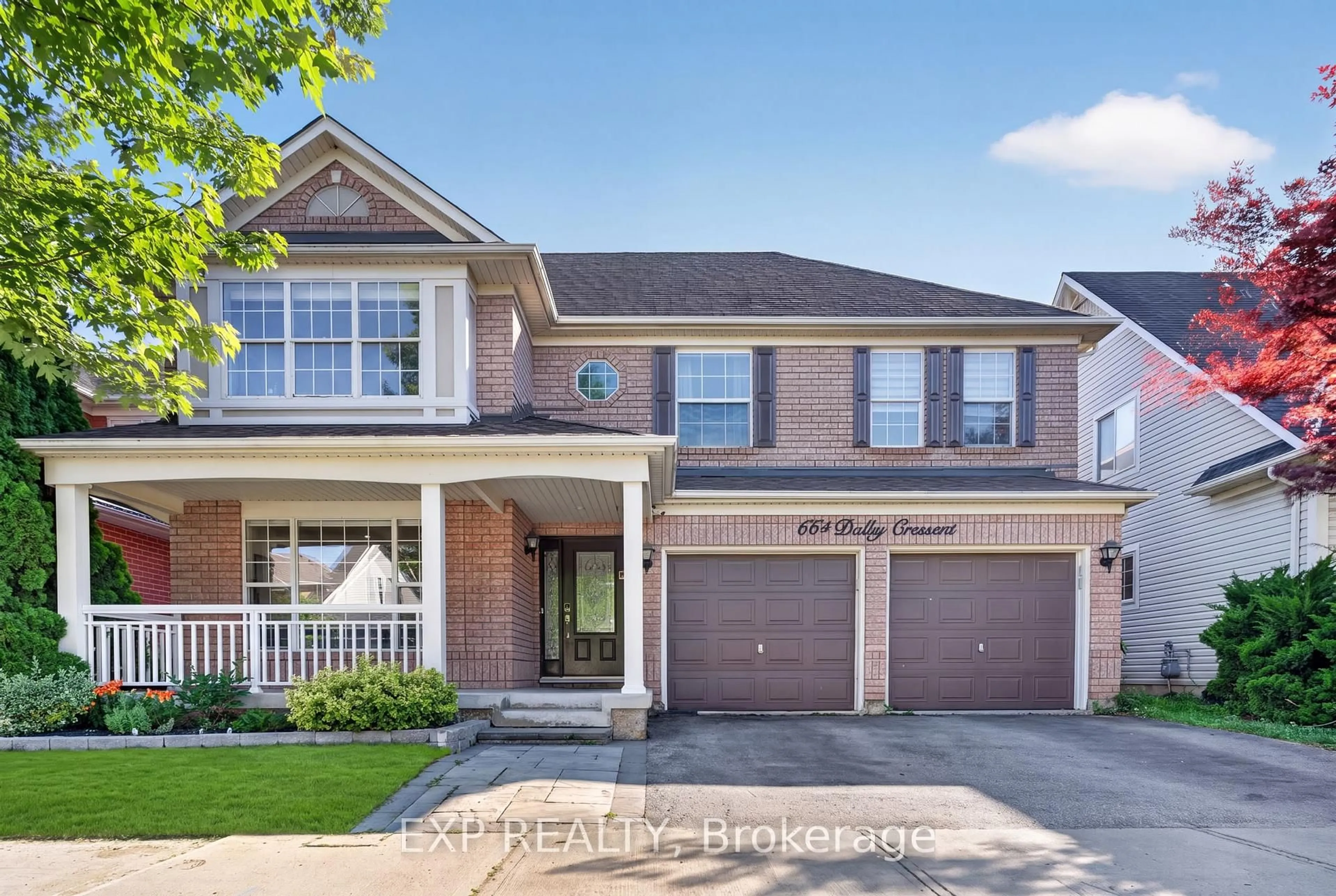Home with brick exterior material, street for 664 Dolby Cres, Milton Ontario L9T 5V5
