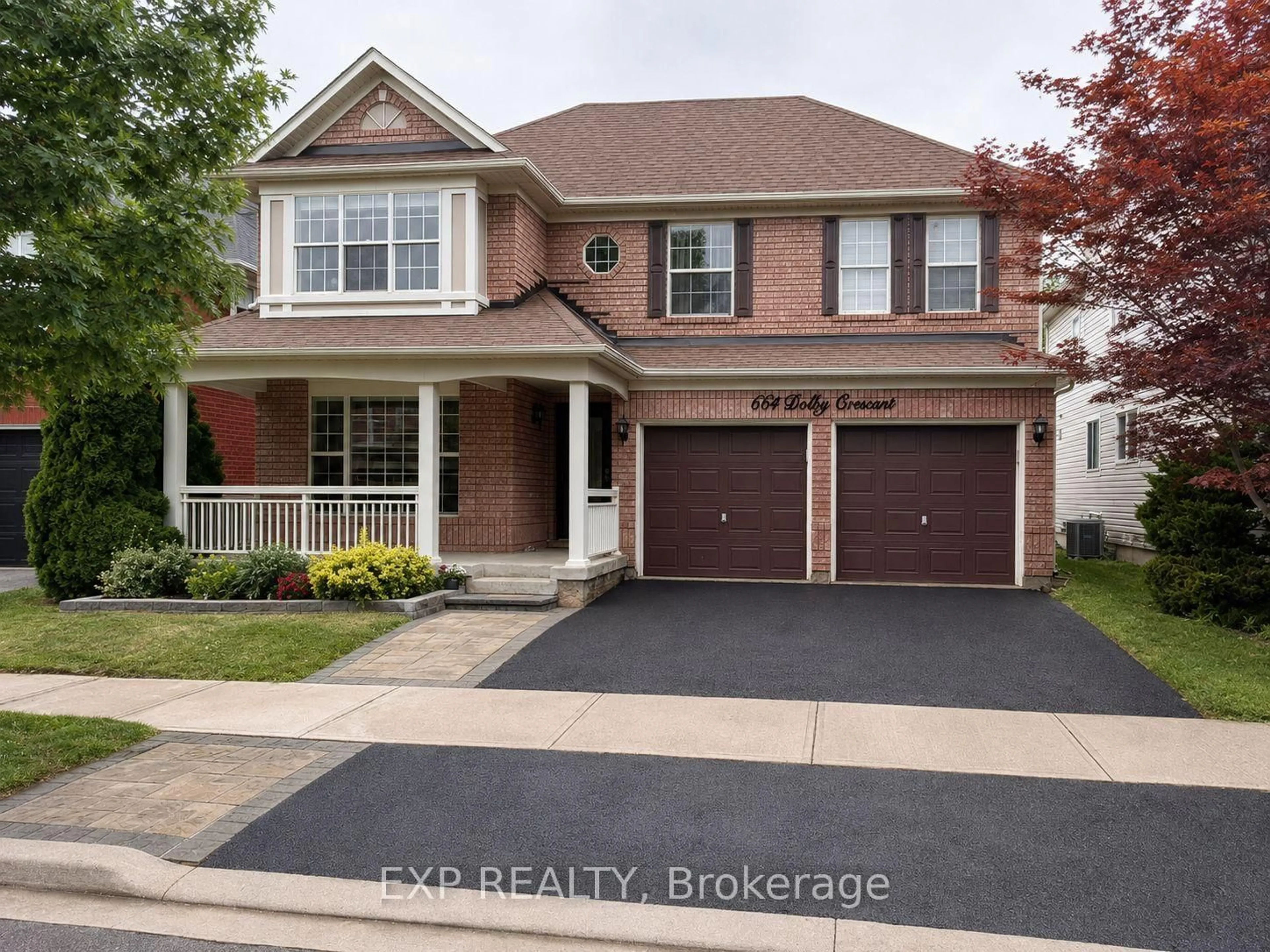 Home with brick exterior material, street for 664 Dolby Cres, Milton Ontario L9T 5V5