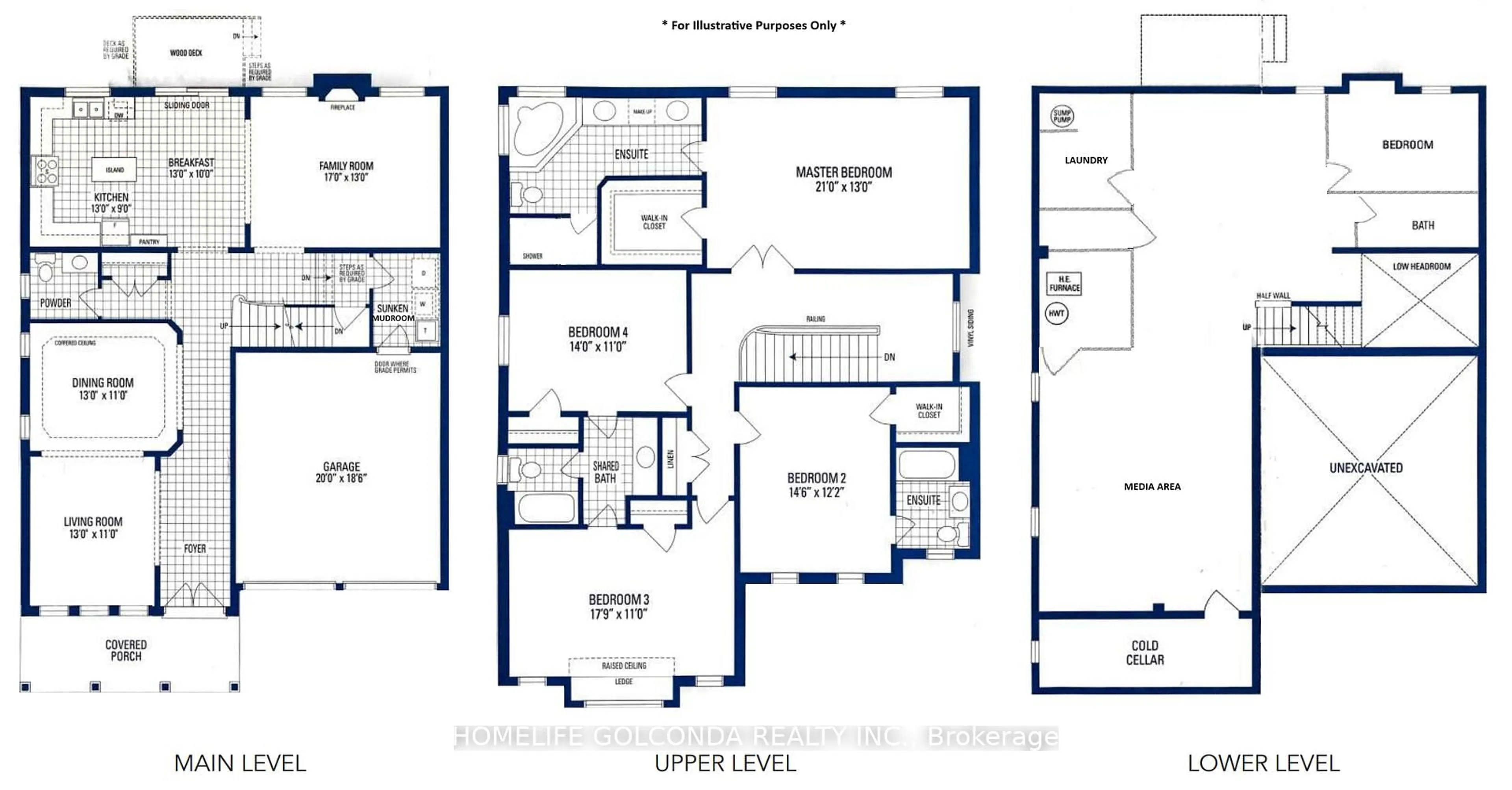 Floor plan for 3252 Larry Cres, Oakville Ontario L6M 0S9
