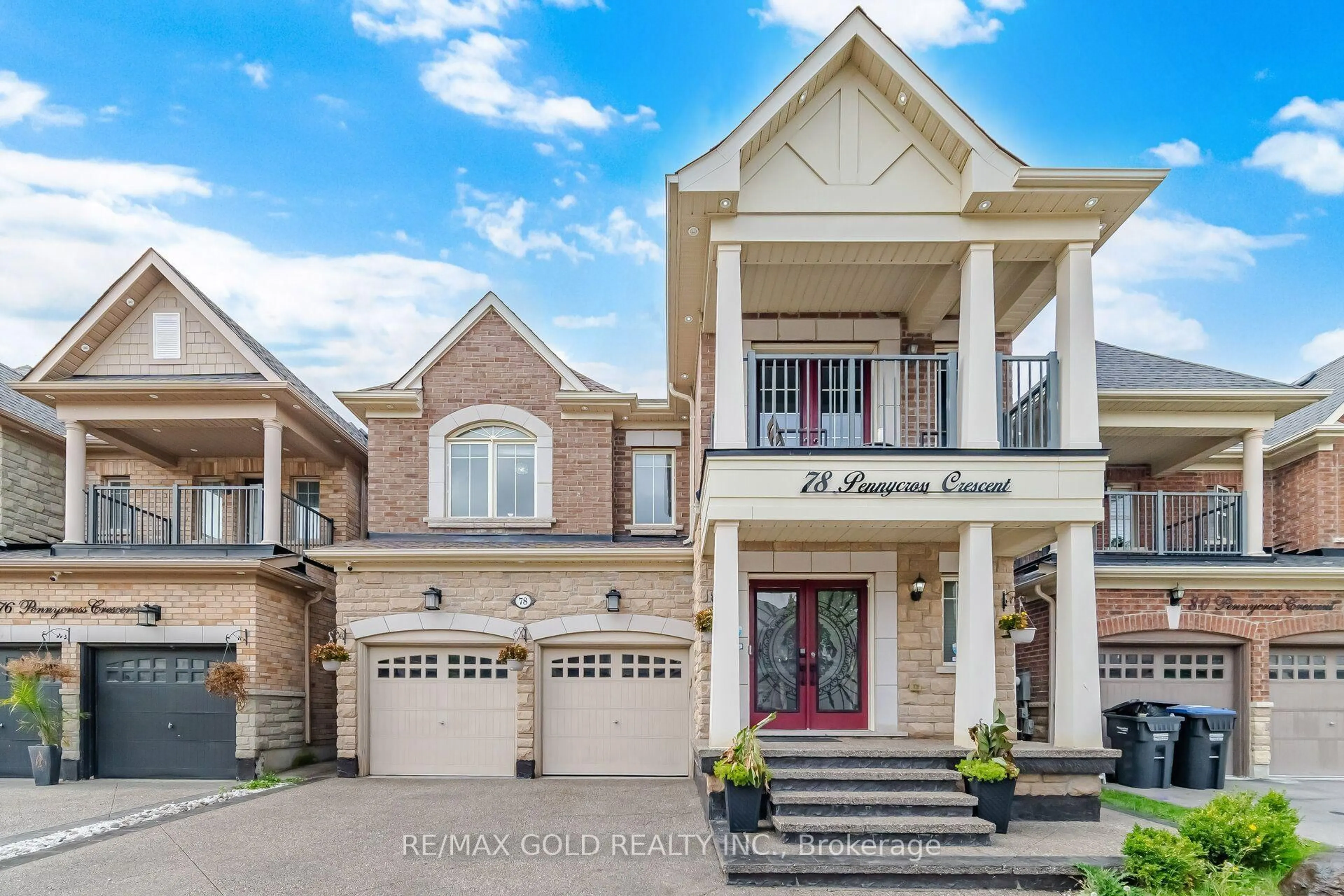 Home with brick exterior material, street for 78 Pennycross Cres, Brampton Ontario L7A 4M2