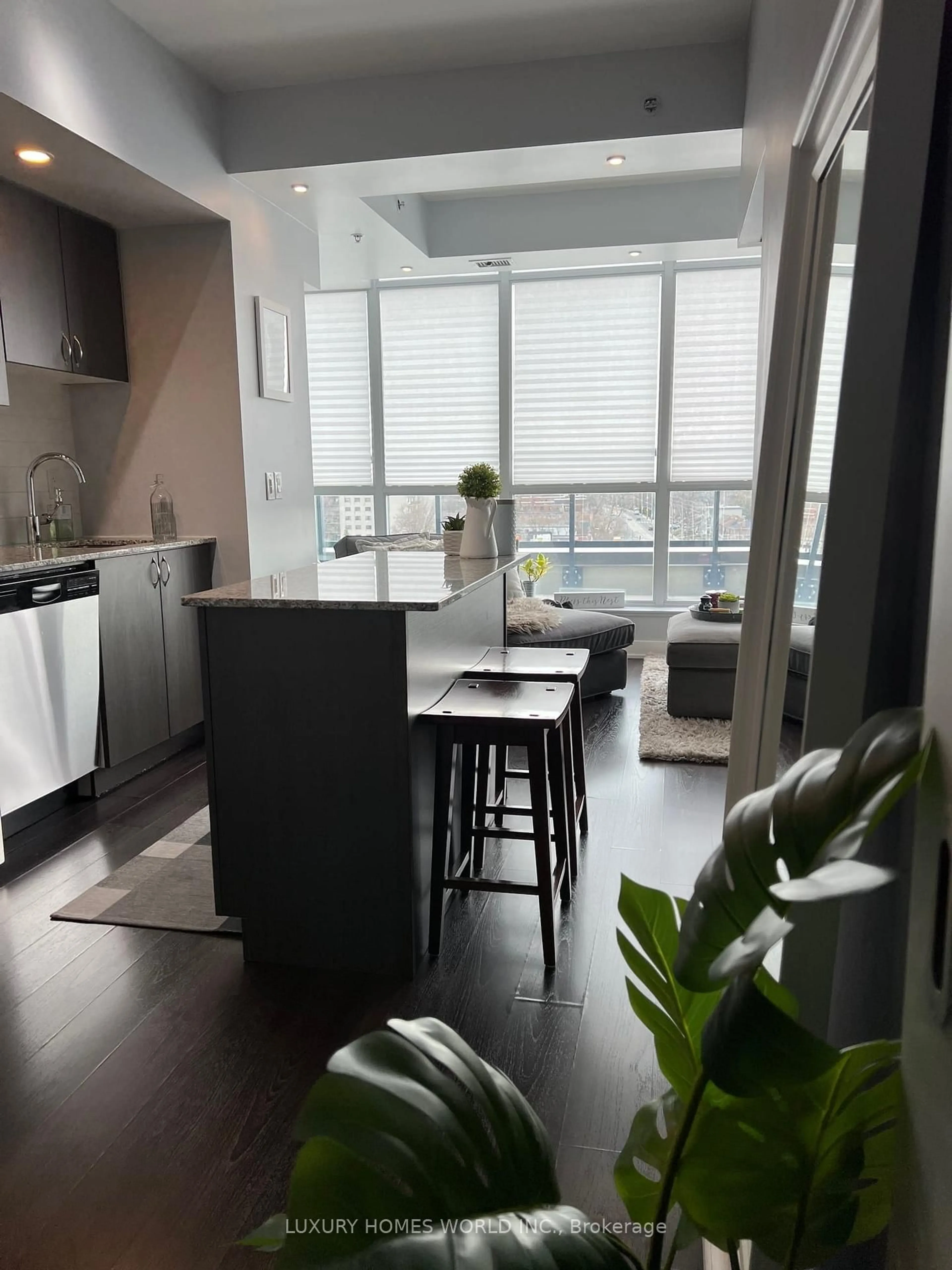 Open concept kitchen, unknown for 11 Superior Ave #907, Toronto Ontario M8V 0A7