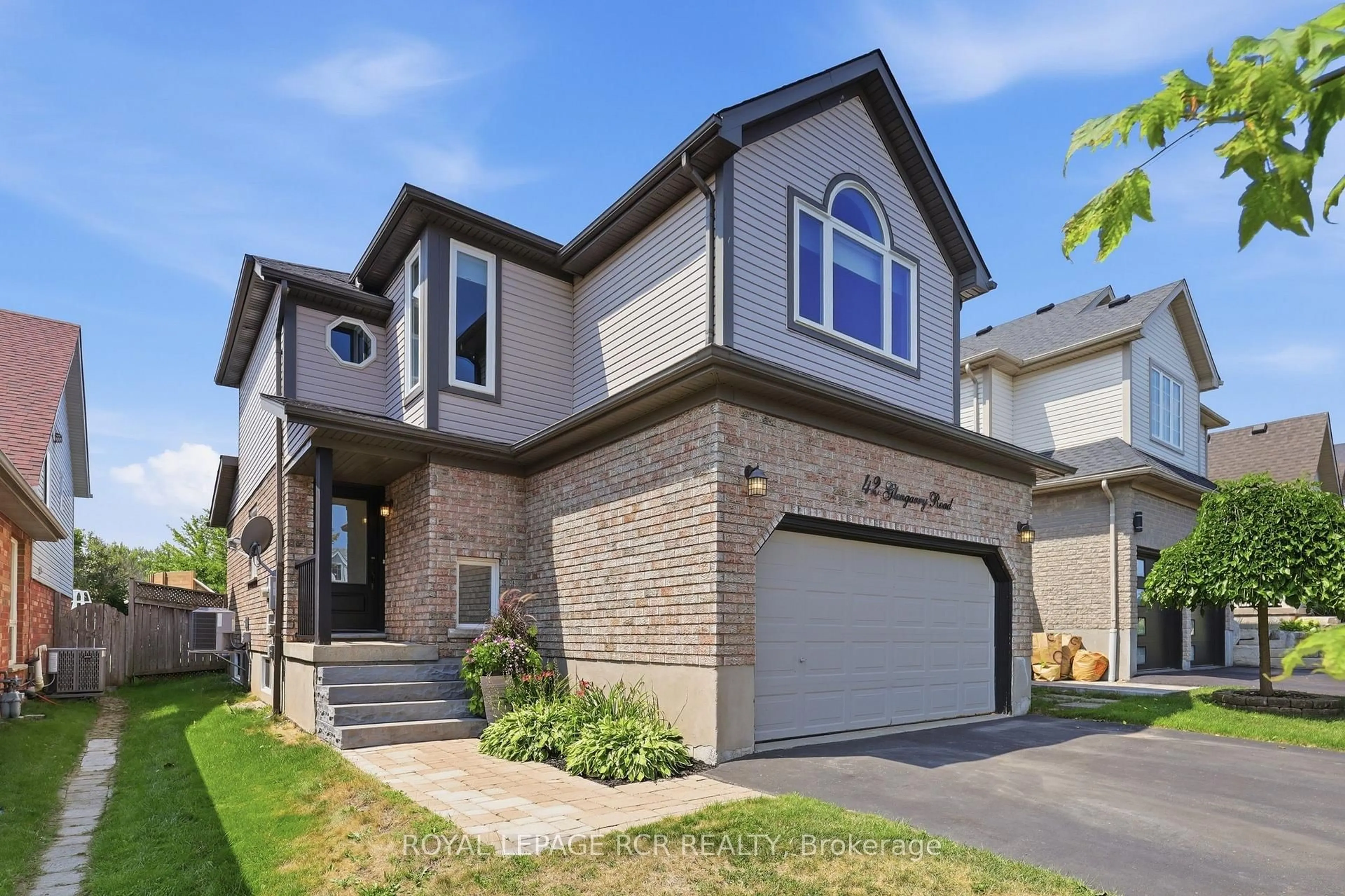 Home with brick exterior material, street for 42 Glengarry Rd, Orangeville Ontario L9W 5A4