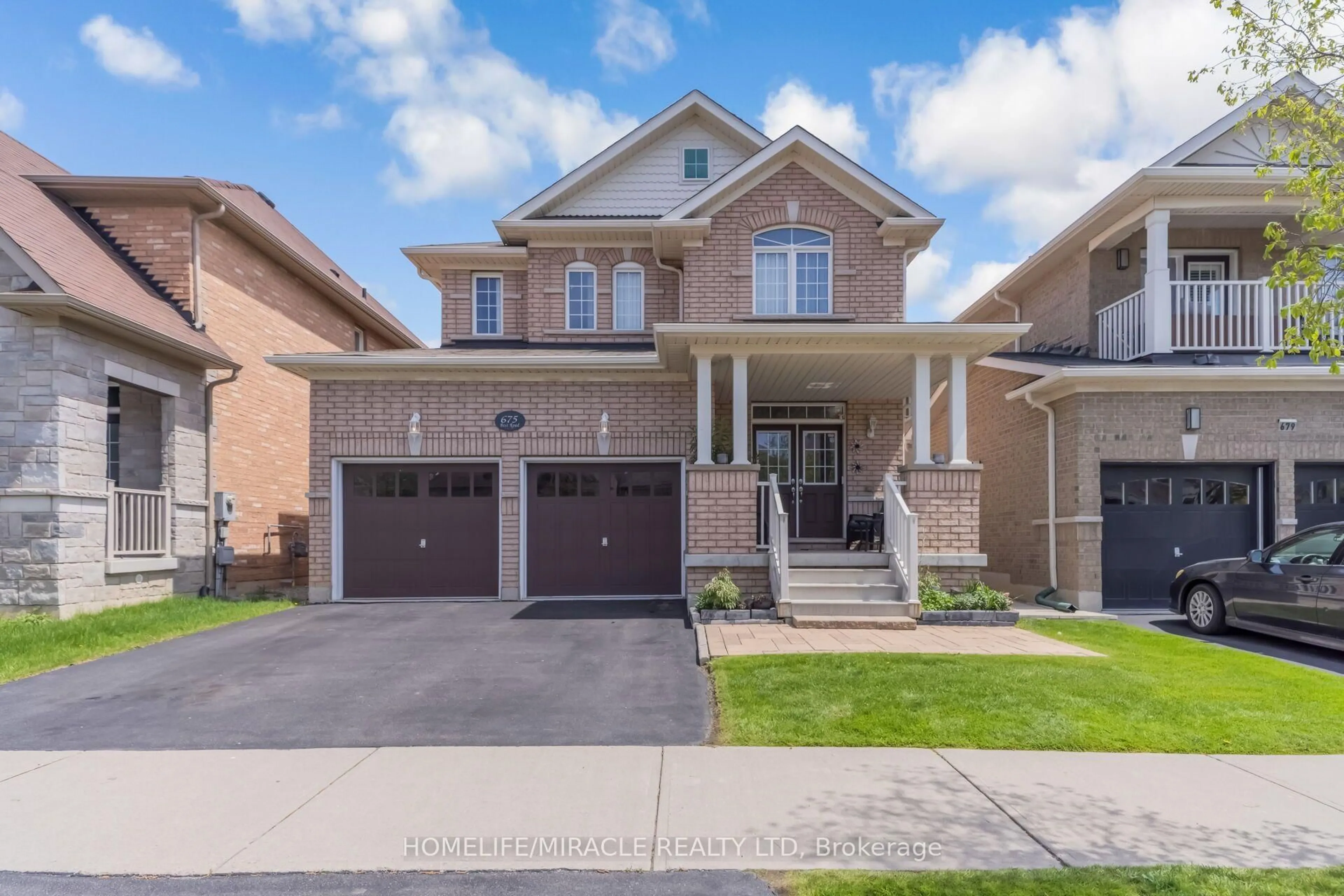 Home with brick exterior material, street for 675 Best Rd, Milton Ontario L9T 8M2
