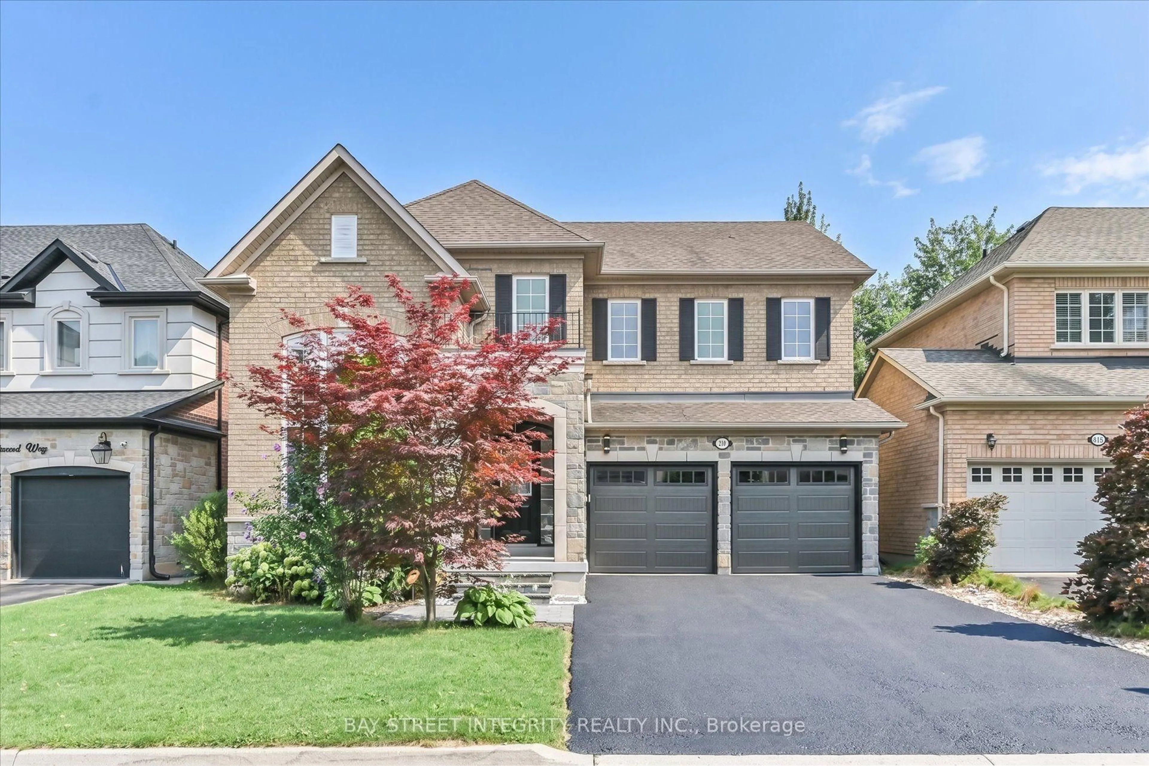 Home with brick exterior material, street for 210 Milkweed Way, Oakville Ontario L6L 0A6