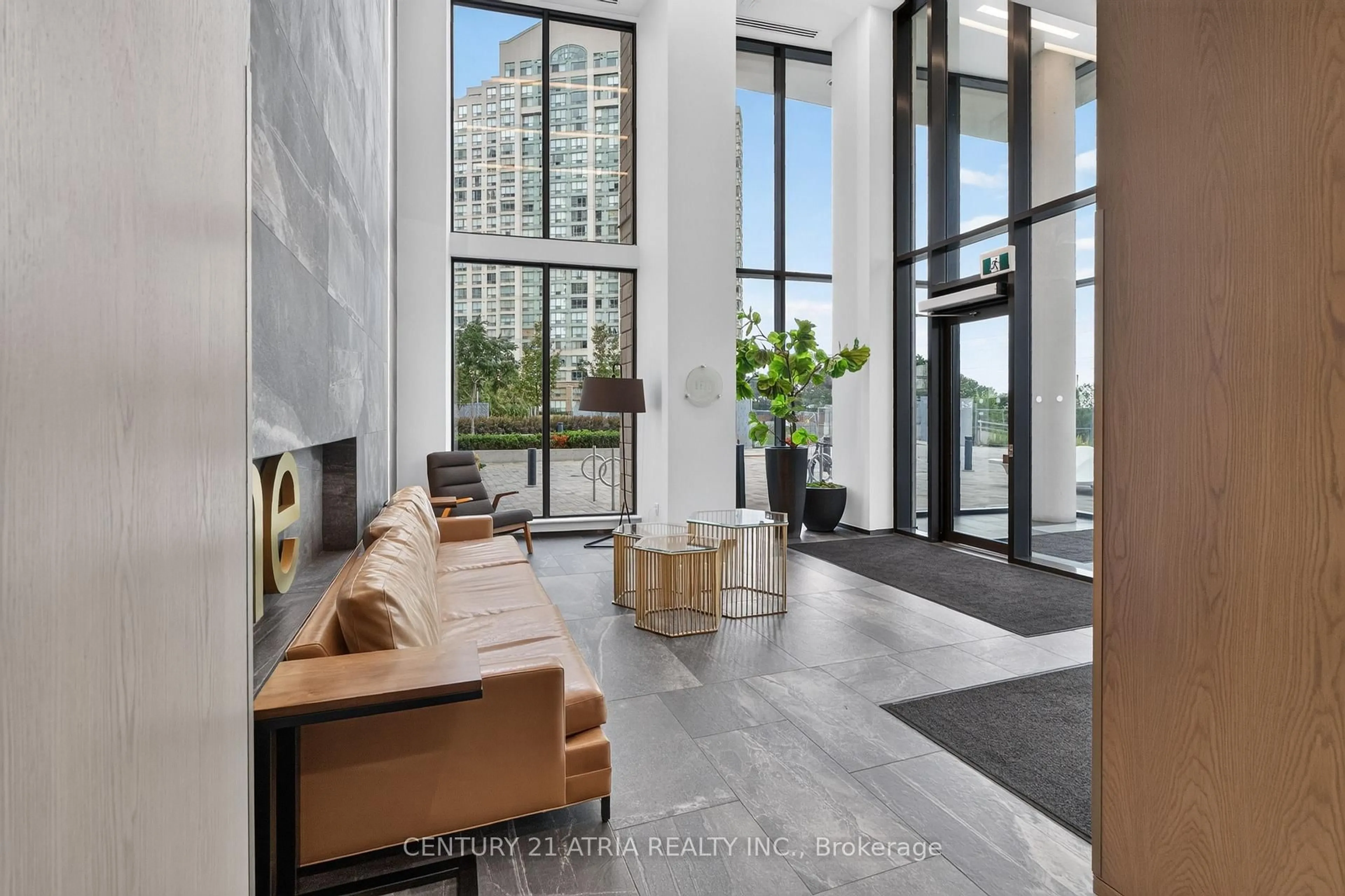 Indoor foyer for 20 Thomas Riley Rd #1308, Toronto Ontario M9B 0C3
