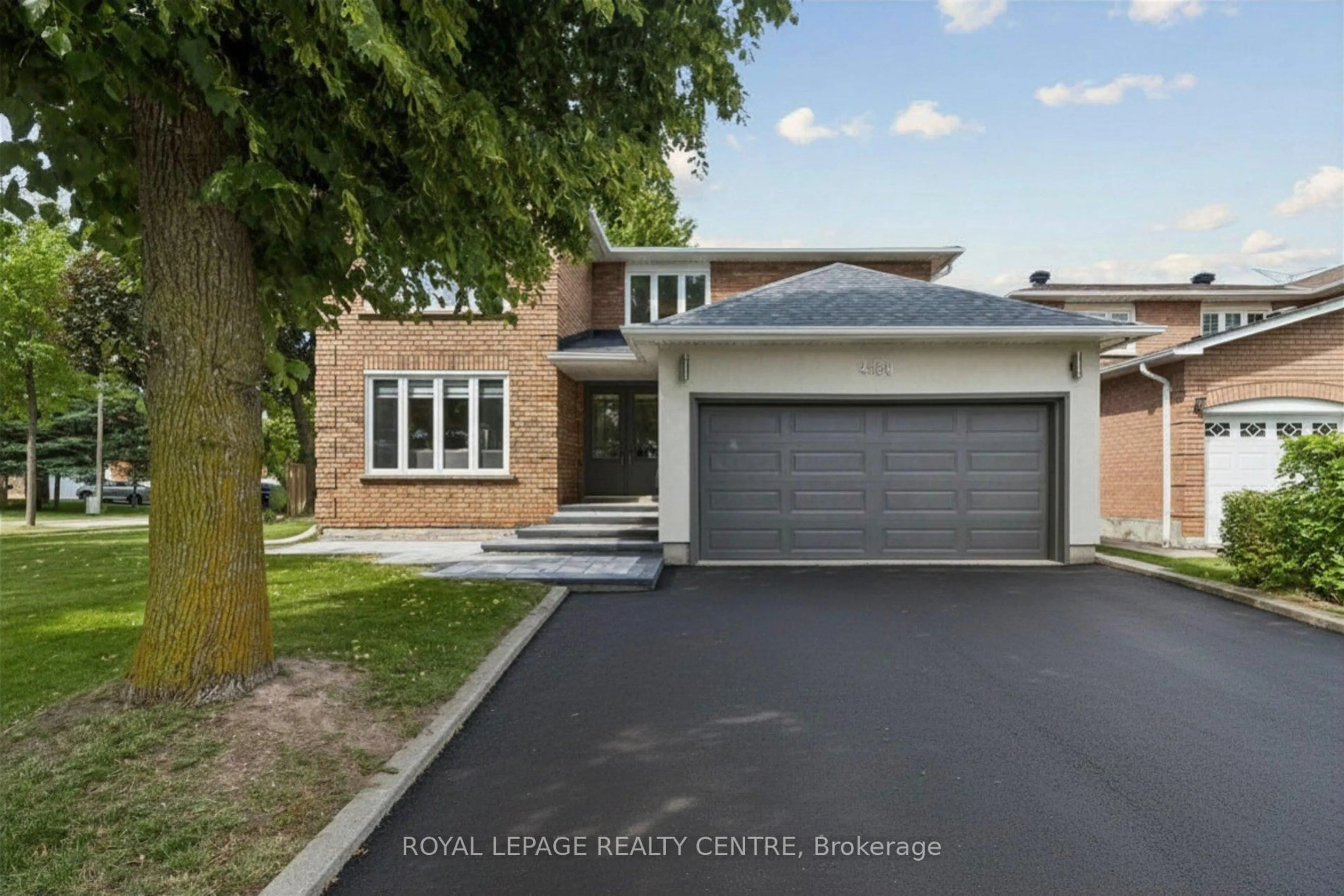 Home with brick exterior material, street for 4480 Haydock Park Dr, Mississauga Ontario L5M 3C4