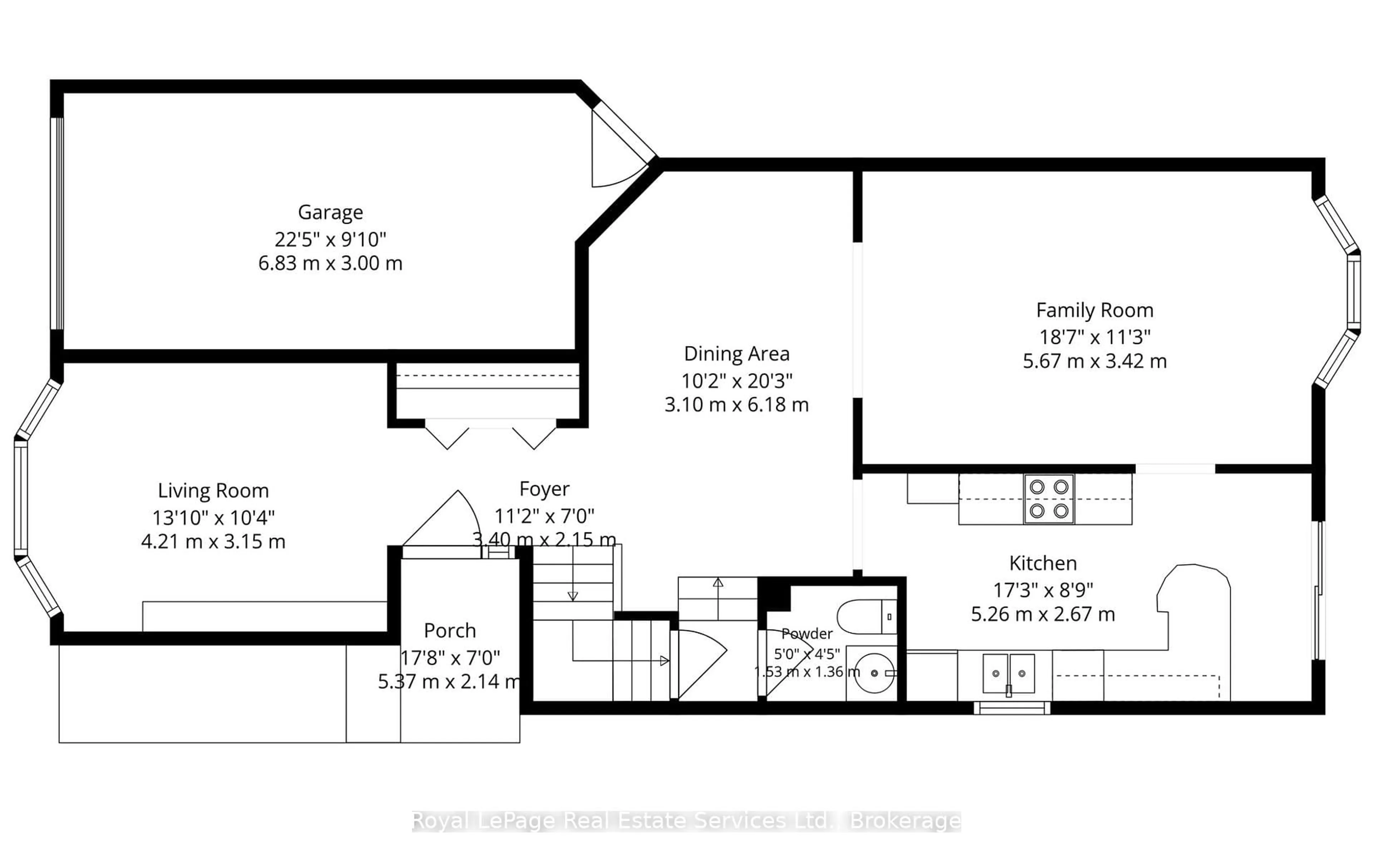 Floor plan for 1194 Potters Wheel Cres, Oakville Ontario L6M 1J2