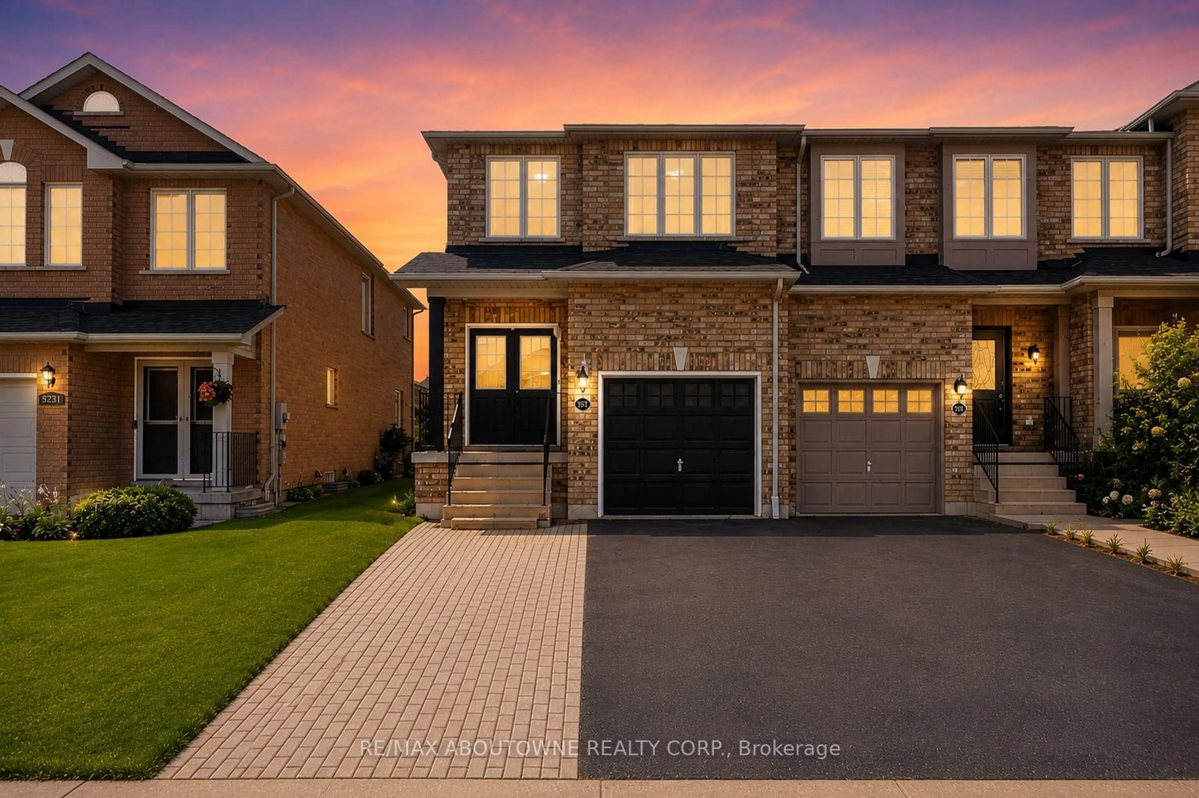 Home with brick exterior material, street for 5233 Thornburn Dr, Burlington Ontario L7L 6R3