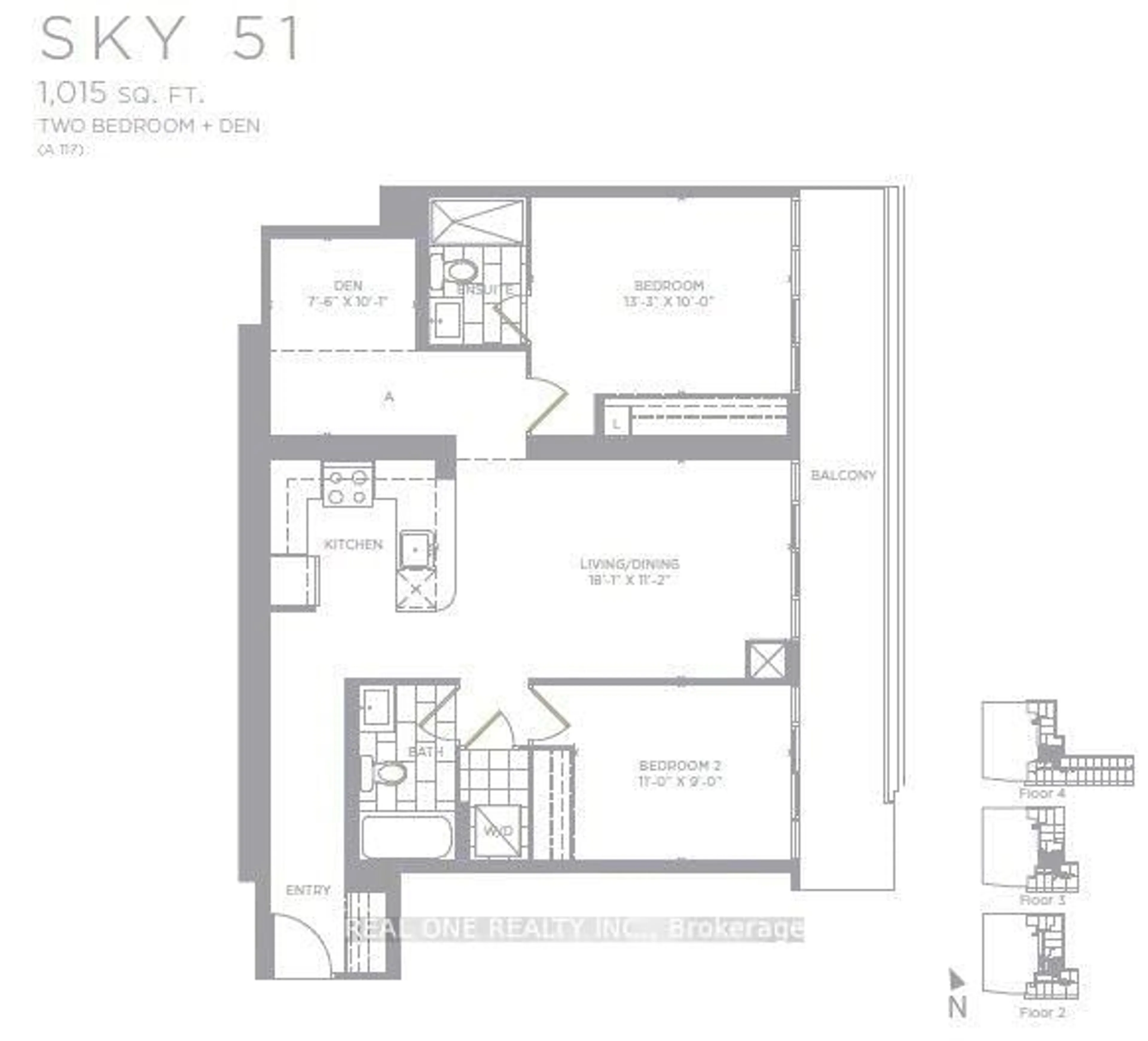 Floor plan for 30 Shore Breeze Dr #231, Toronto Ontario M8V 0J1