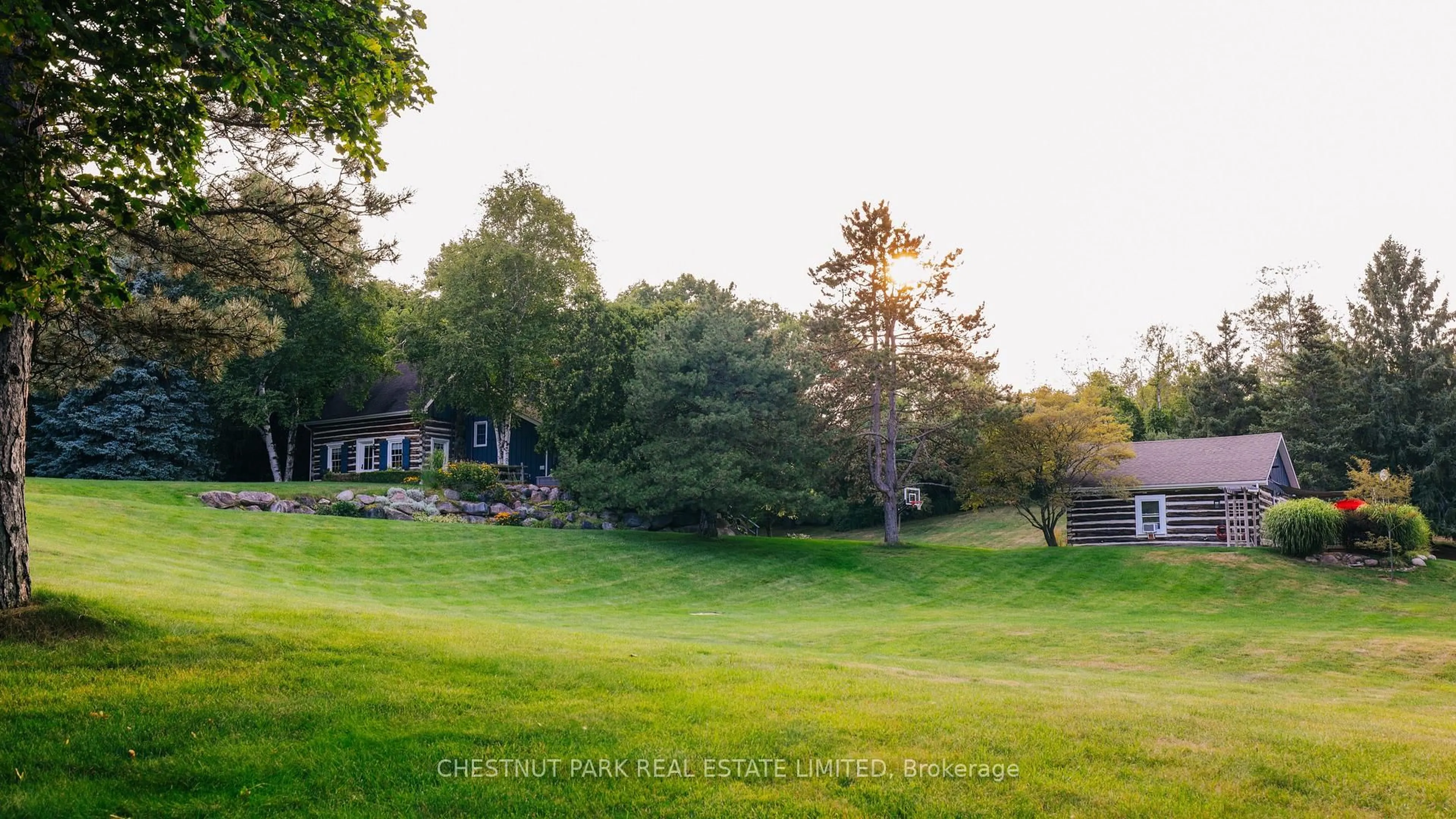 A pic from outside/outdoor area/front of a property/back of a property/a pic from drone, forest/trees view for 23 Granite Stones Dr, Caledon Ontario L7C 0E2