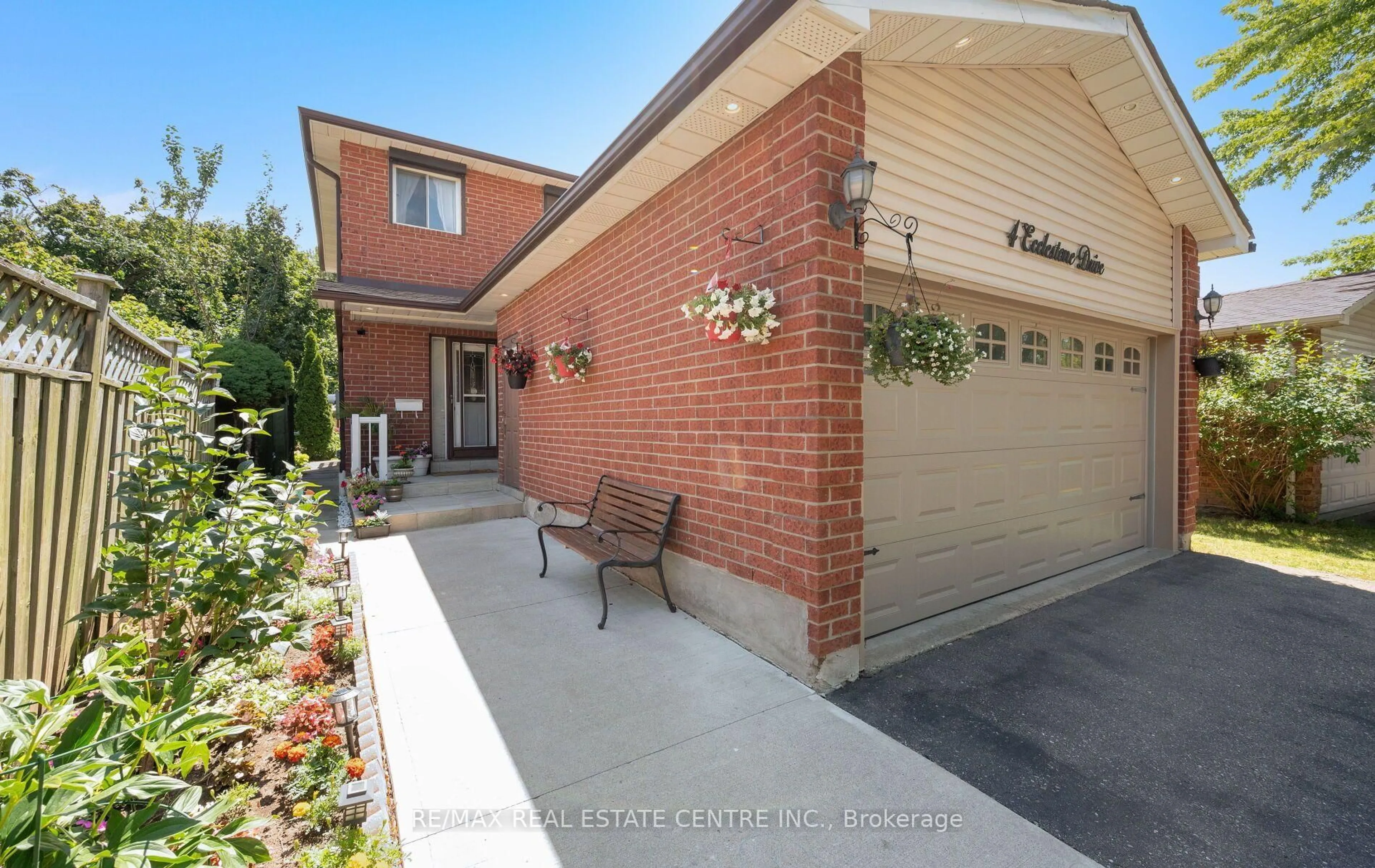 Home with brick exterior material, street for 4 Ecclestone Dr, Brampton Ontario L6X 3L6