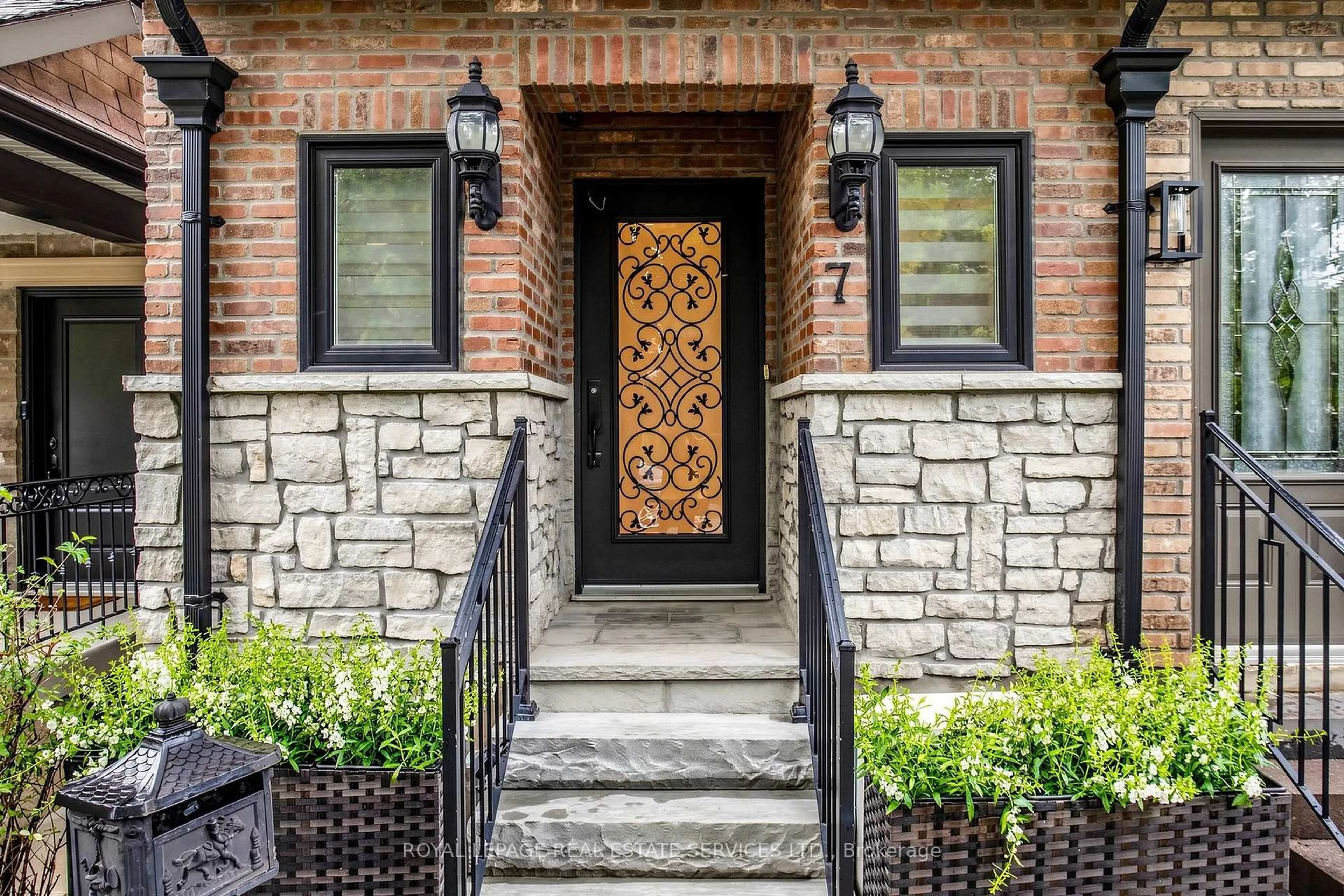 Home with brick exterior material, street for 7 Sellers Ave, Toronto Ontario M6E 3T4