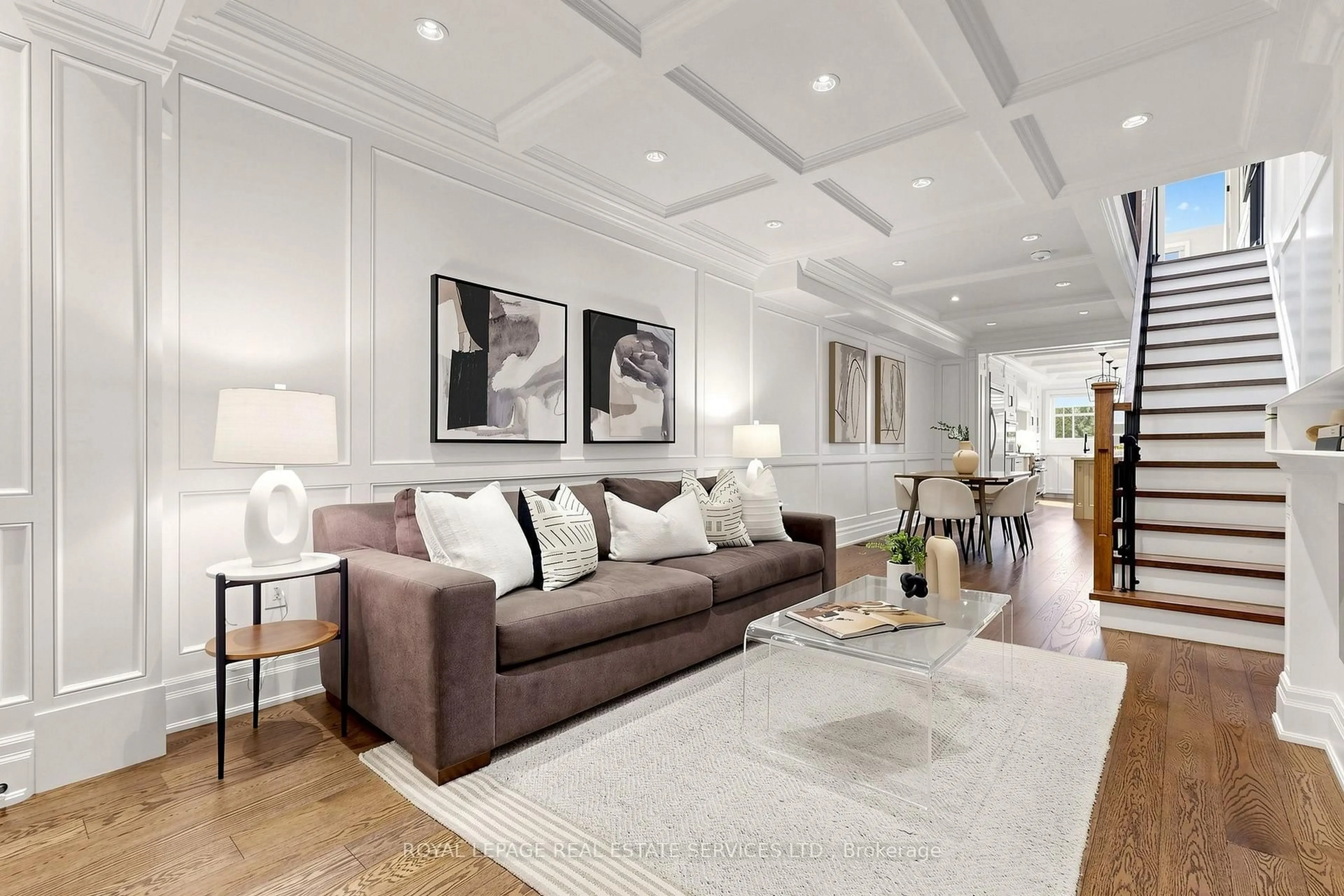 Living room with furniture, unknown for 7 Sellers Ave, Toronto Ontario M6E 3T4
