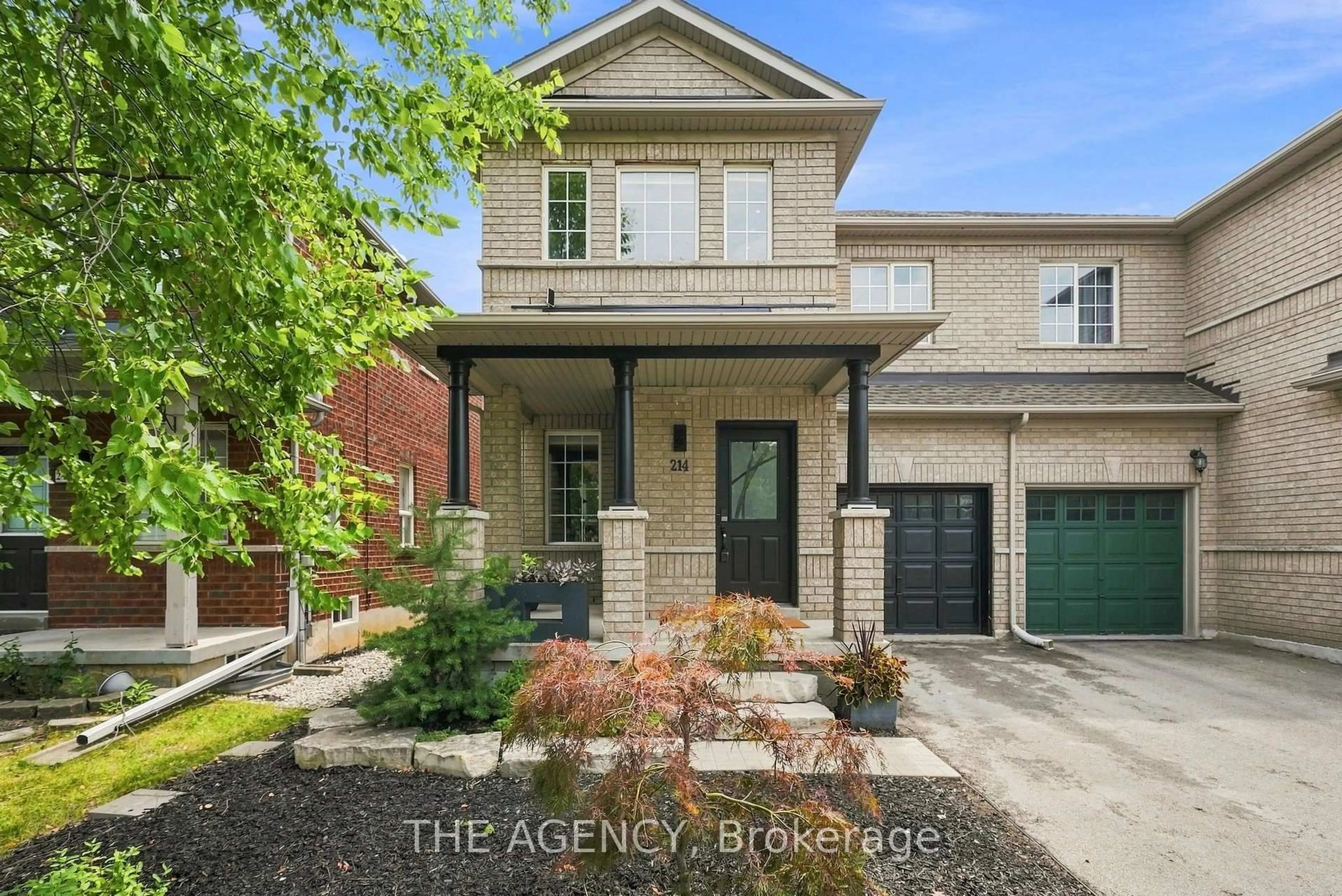Home with brick exterior material, street for 214 Pettigrew Tr, Milton Ontario L9T 5X6
