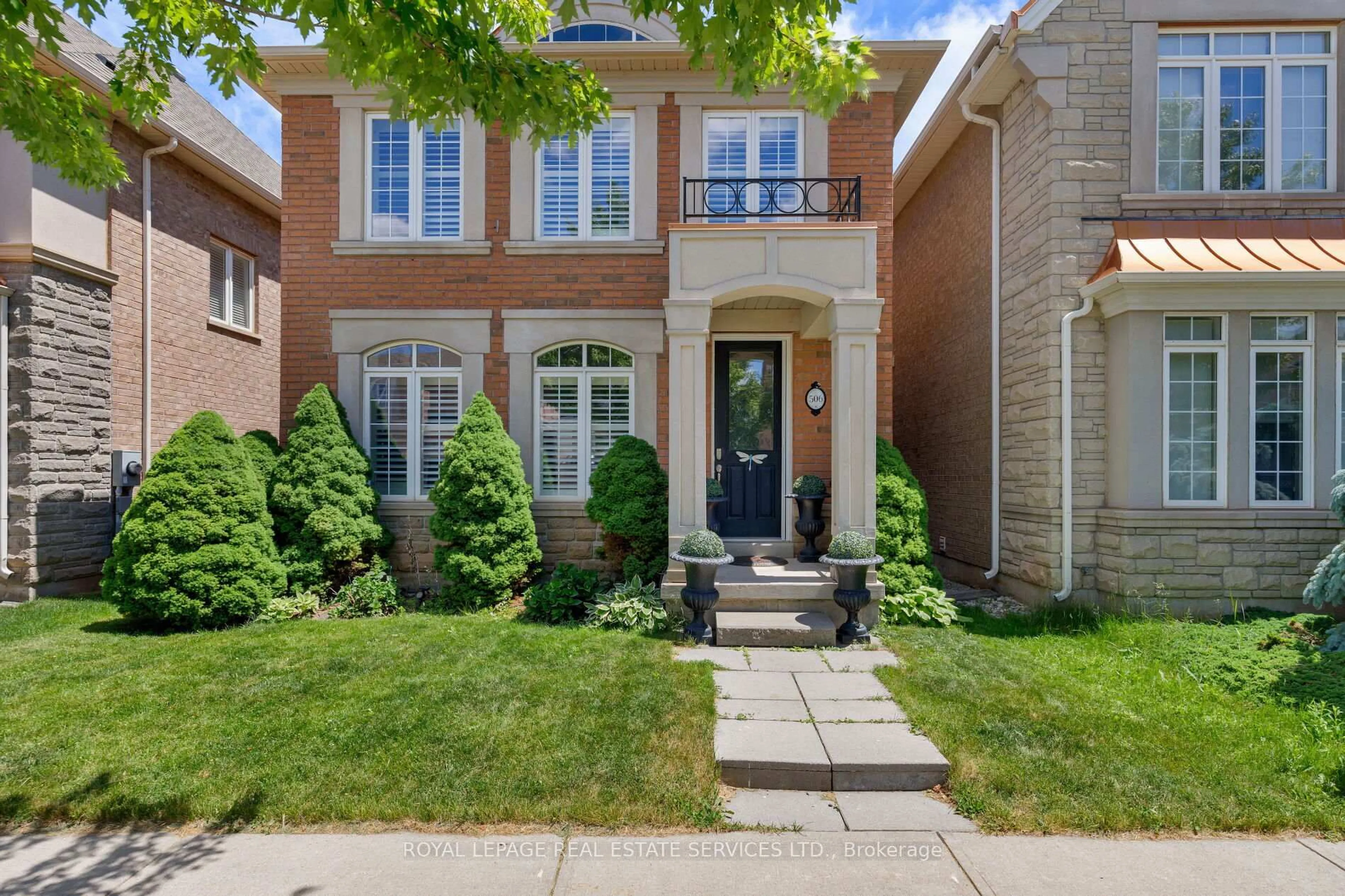 Home with brick exterior material, street for 506 Charles Potter Lane, Oakville Ontario L6M 0P6