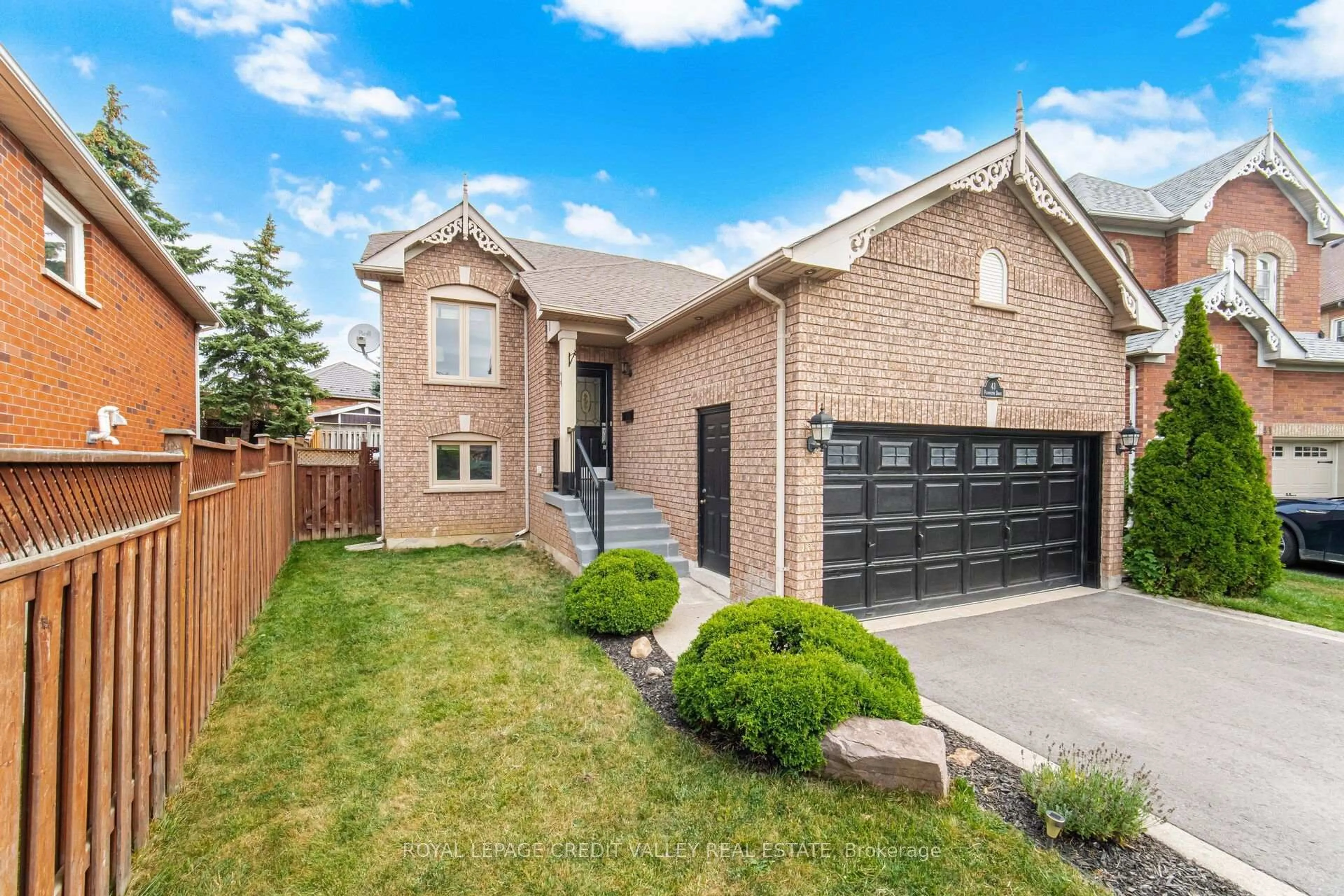 Home with brick exterior material, street for 43 Flemington Dr, Caledon Ontario L7C 1B7