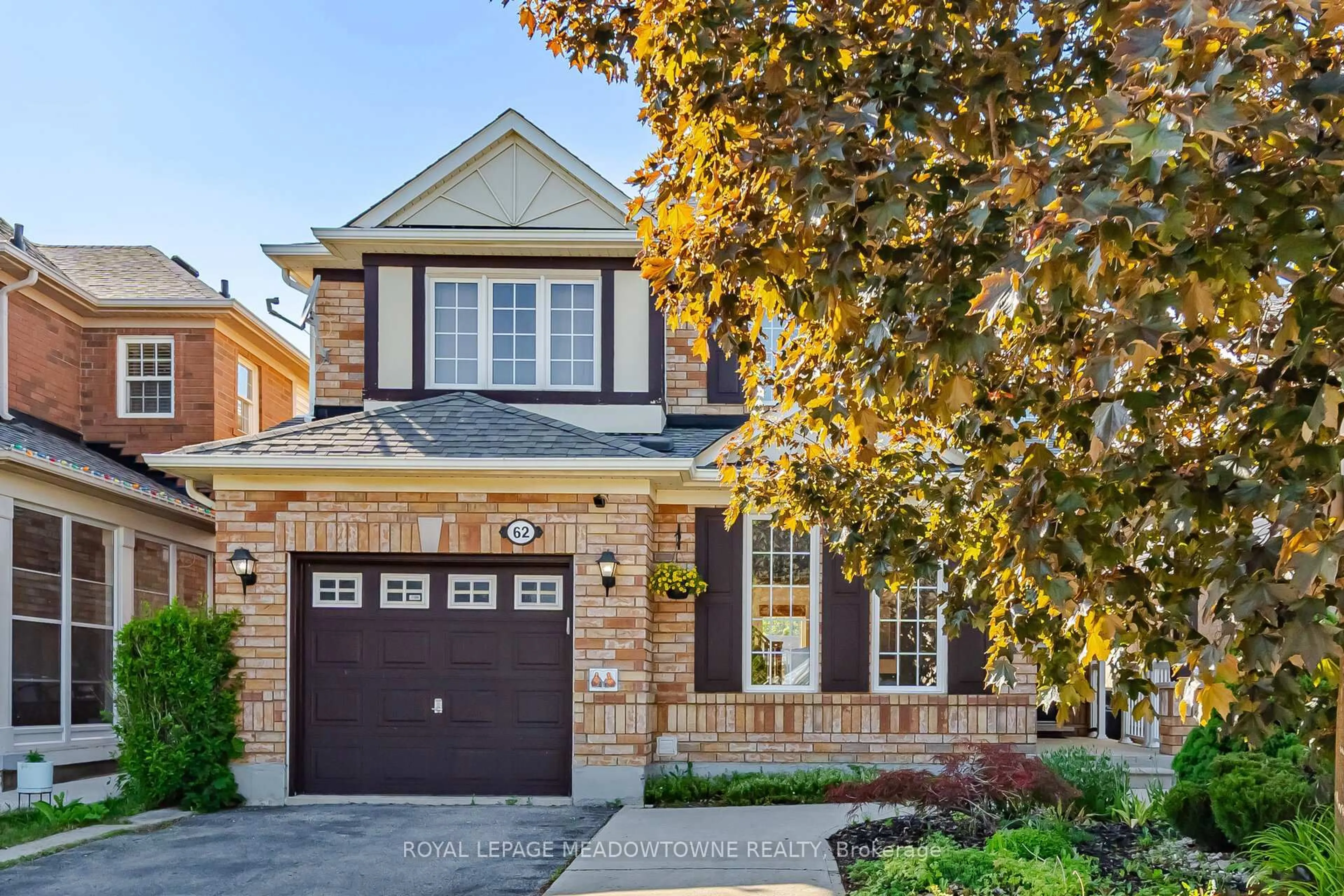 Home with brick exterior material, street for 62 Sugarhill Dr, Brampton Ontario L7A 3N2