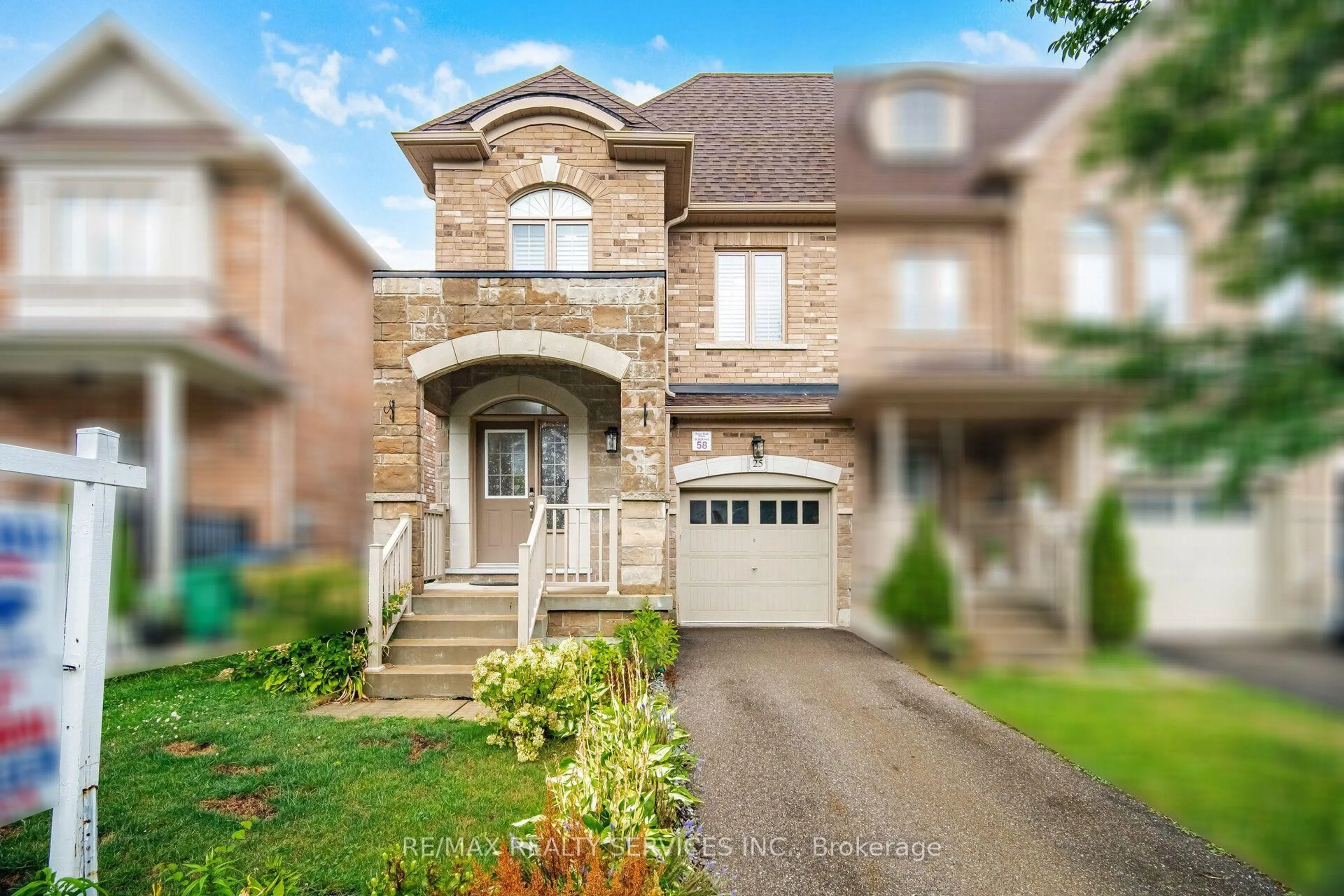 Home with brick exterior material, street for 25 YATELY St, Brampton Ontario L7A 4R9