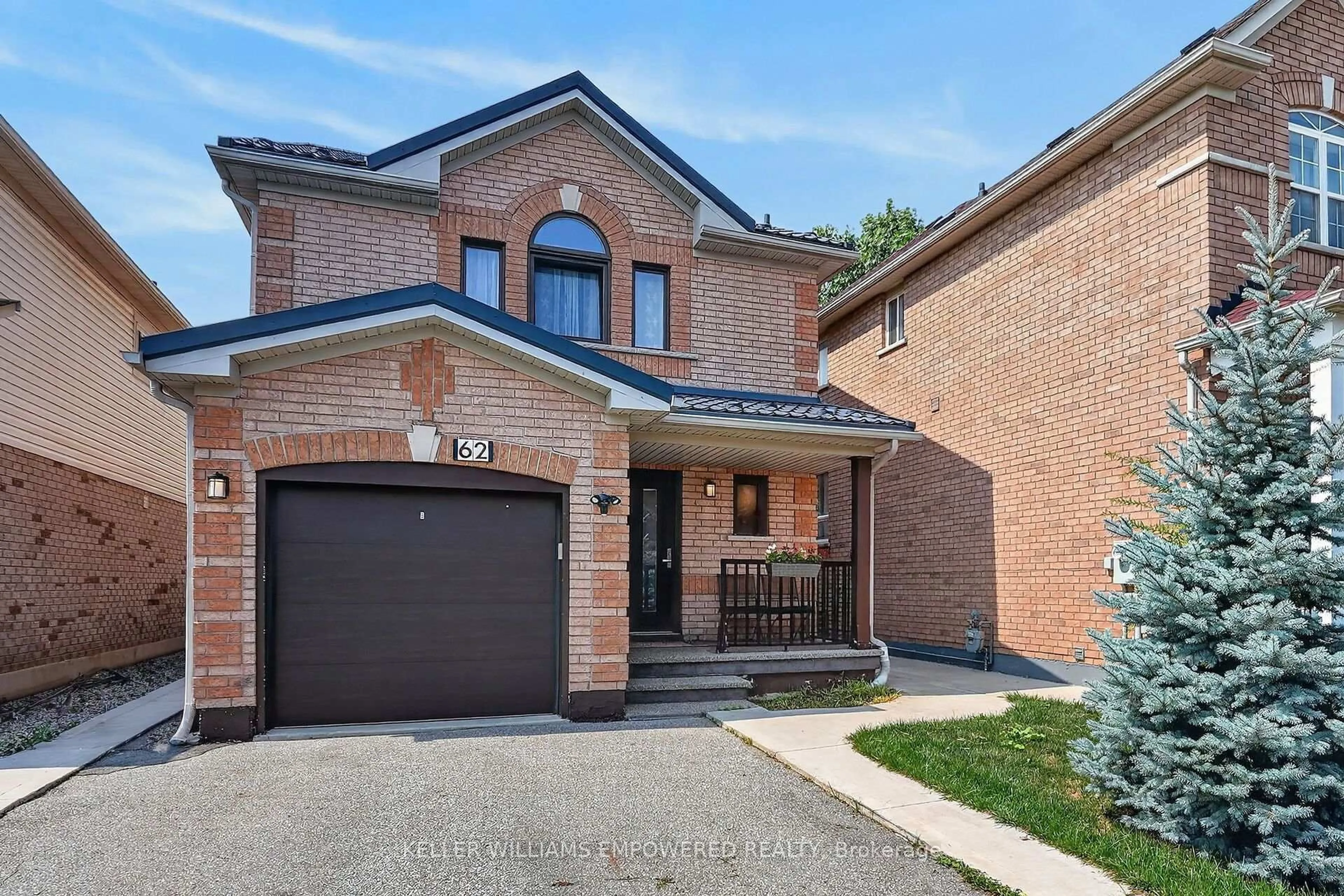 Home with brick exterior material, street for 62 Earl Grey Cres, Brampton Ontario L7A 2L2