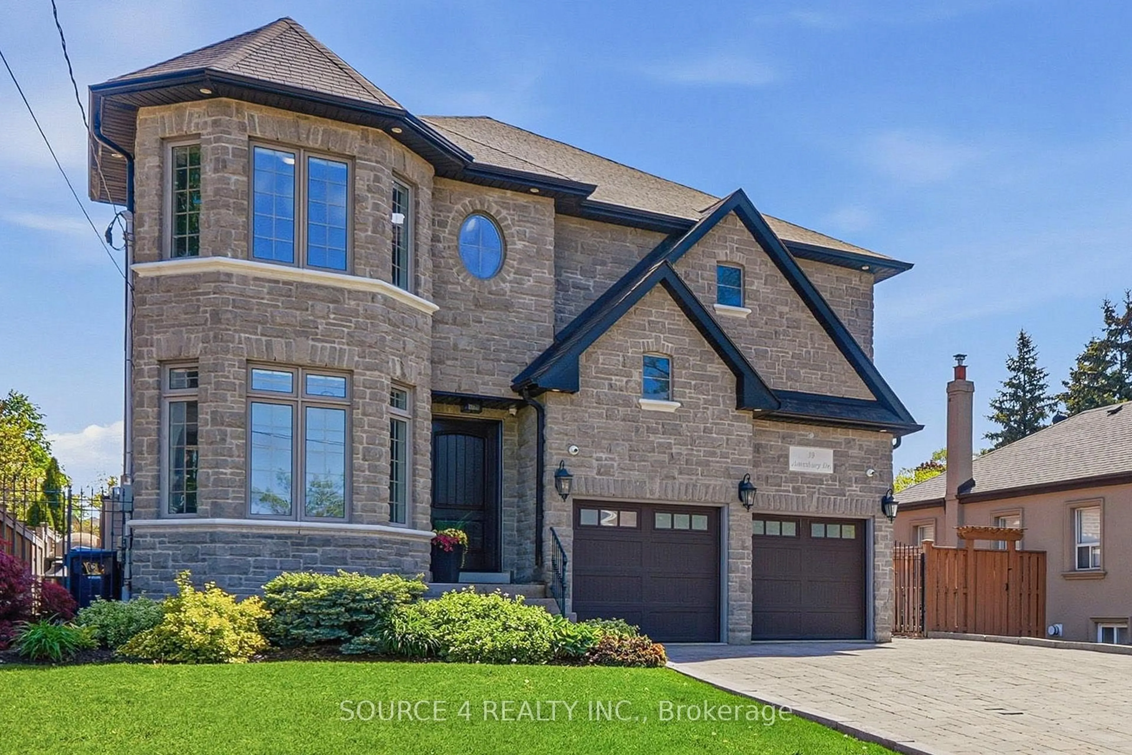 Home with brick exterior material, street for 39 Amesbury Dr, Toronto Ontario M6M 4H5