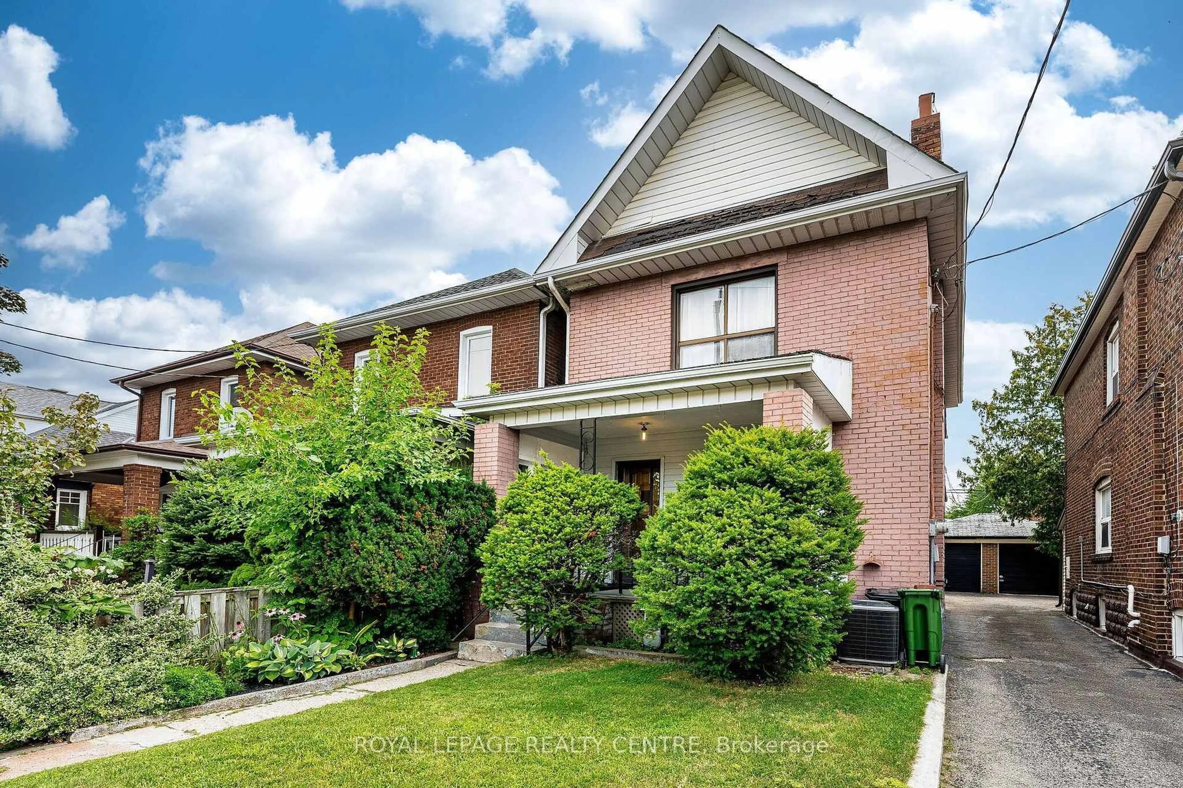 Home with brick exterior material, street for 115 Priscilla Ave, Toronto Ontario M6S 3W4